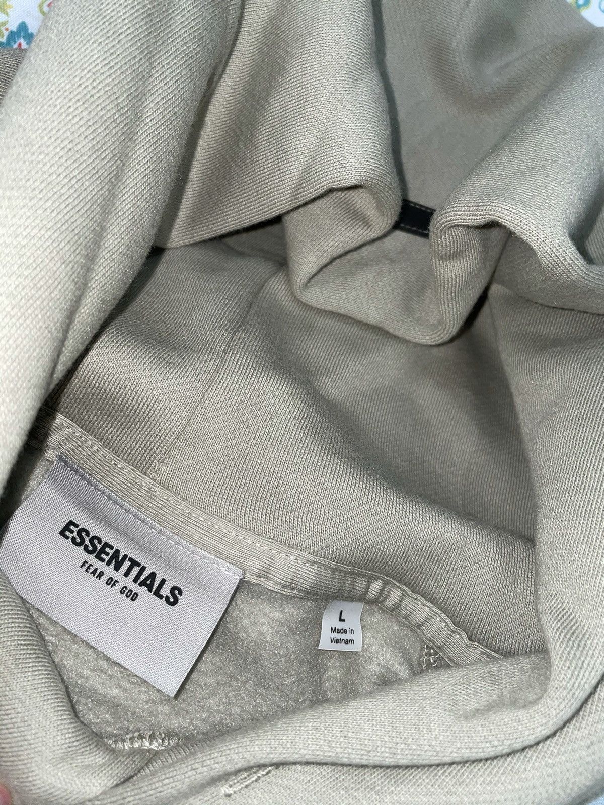Fear of God Fear of God Essentials Pistachio Hoodie Size US L / EU 52-54 / 3 - 3 Thumbnail