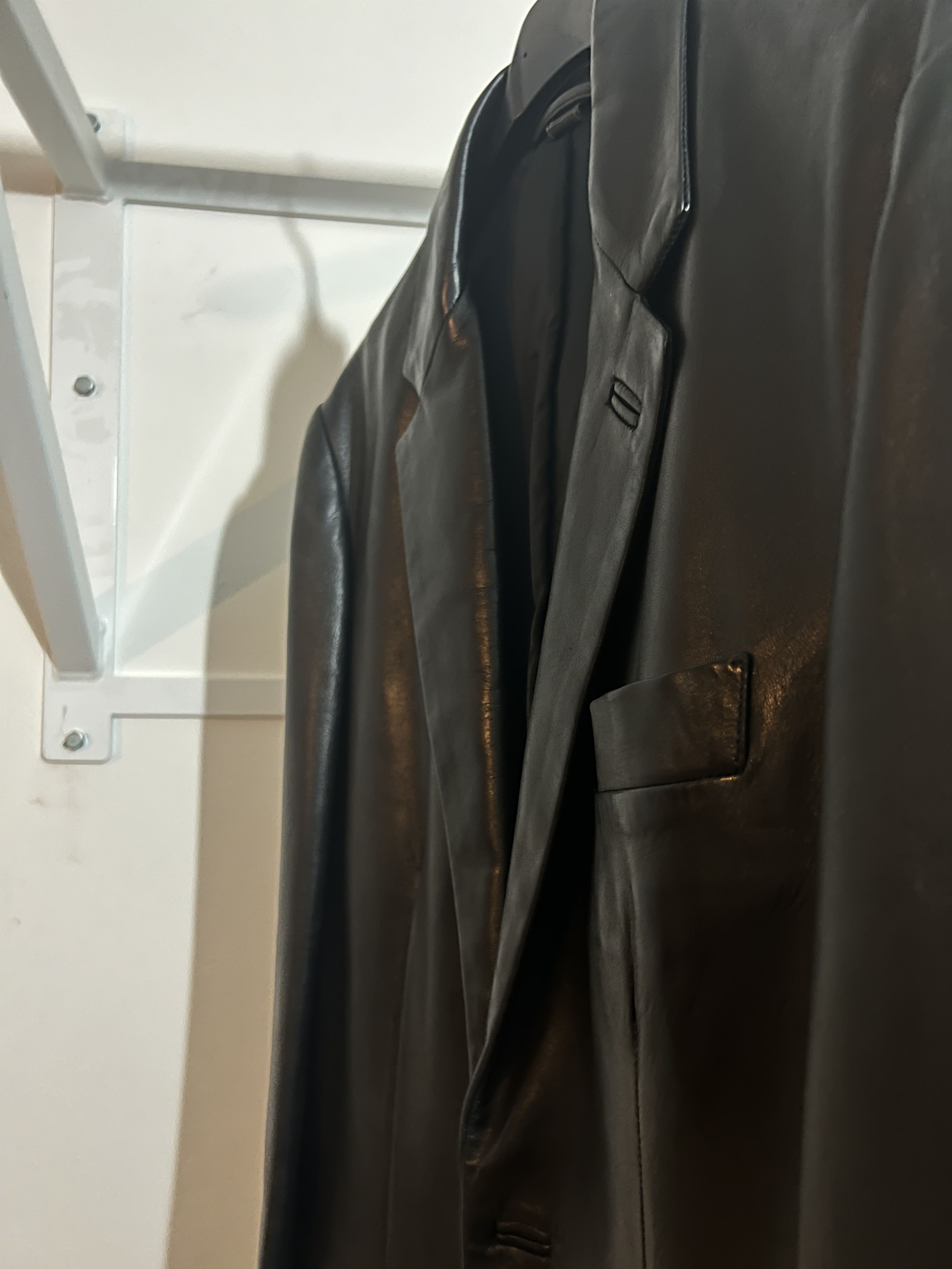 Helmut Lang 99/00 Calfskin Leather blazer Size US M / EU 48-50 / 2 - 5 Thumbnail