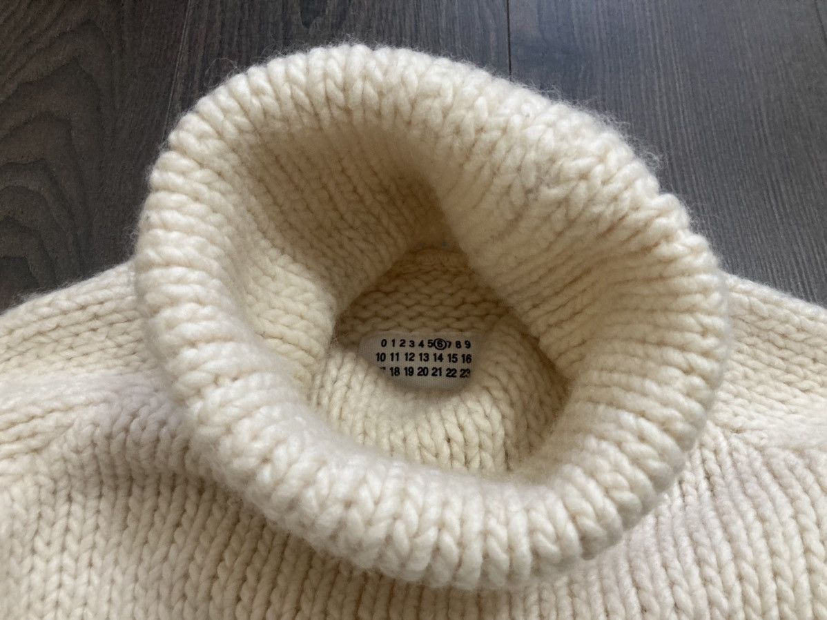 Maison Margiela MAISON MARGIELA Archive Turtleneck Heavy Knit Wool Sweater Size US S / EU 44-46 / 1 - 3 Thumbnail