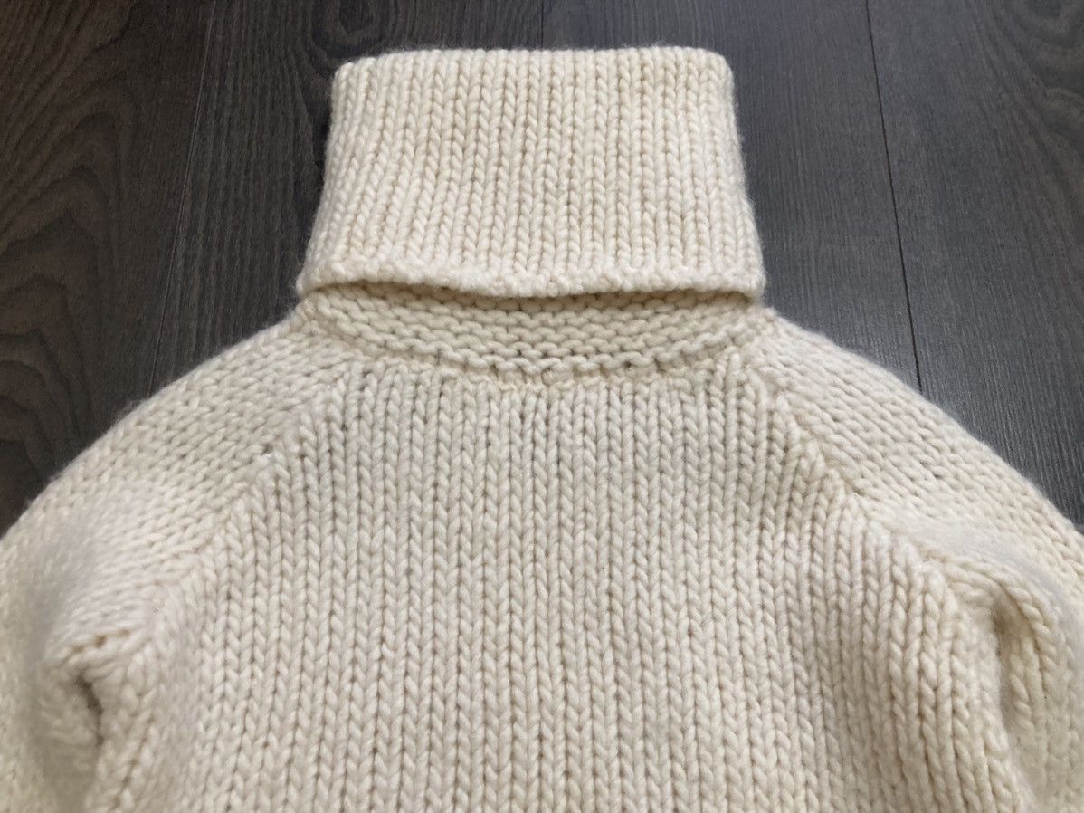 Maison Margiela MAISON MARGIELA Archive Turtleneck Heavy Knit Wool Sweater Size US S / EU 44-46 / 1 - 5 Thumbnail