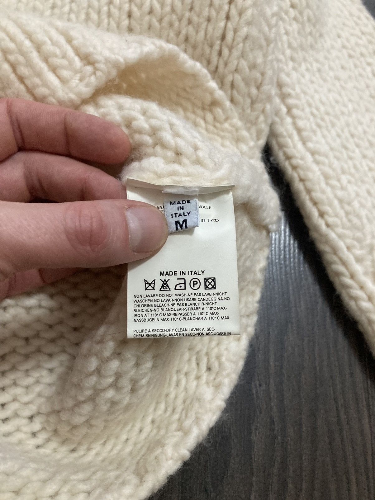 Maison Margiela MAISON MARGIELA Archive Turtleneck Heavy Knit Wool Sweater Size US S / EU 44-46 / 1 - 7 Thumbnail