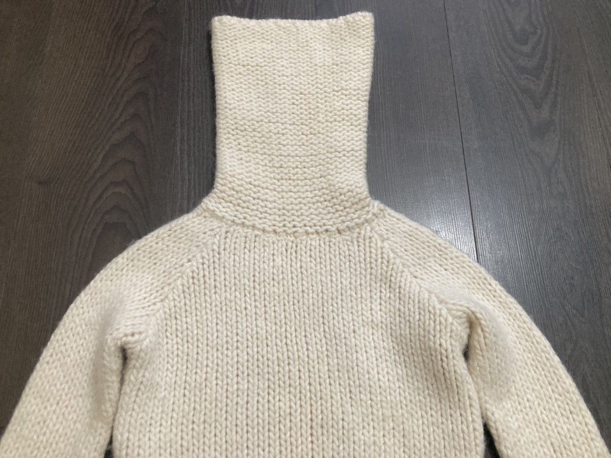 Maison Margiela MAISON MARGIELA Archive Turtleneck Heavy Knit Wool Sweater Size US S / EU 44-46 / 1 - 9 Thumbnail
