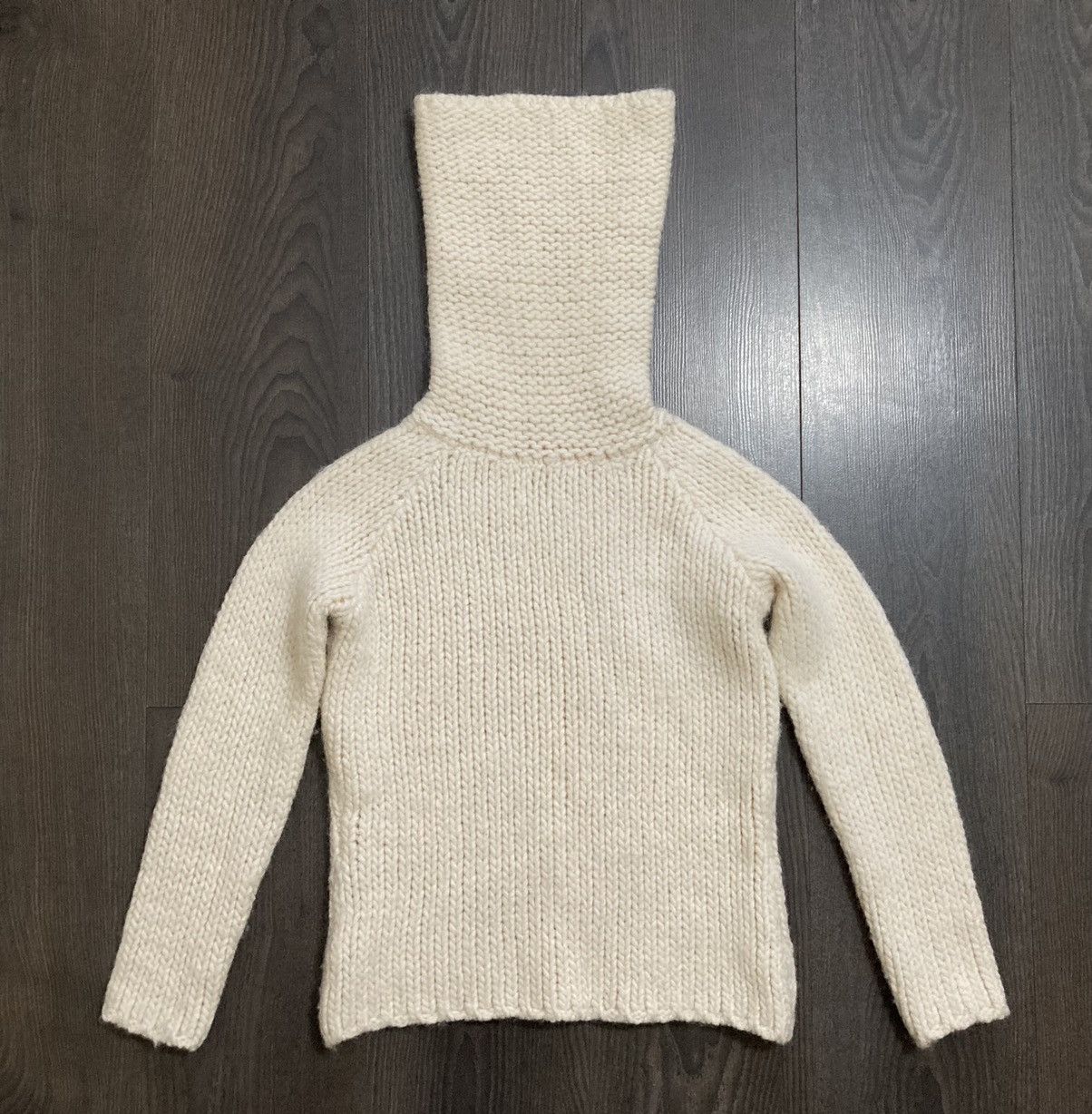 Maison Margiela MAISON MARGIELA Archive Turtleneck Heavy Knit Wool Sweater Size US S / EU 44-46 / 1 - 1 Thumbnail
