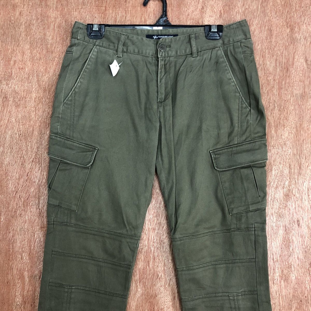 Japanese Brand DLL Bang Bang Jeans multipocket tactical Cargo Pants #1771 Size US 28 / EU 44 - 2 Thumbnail