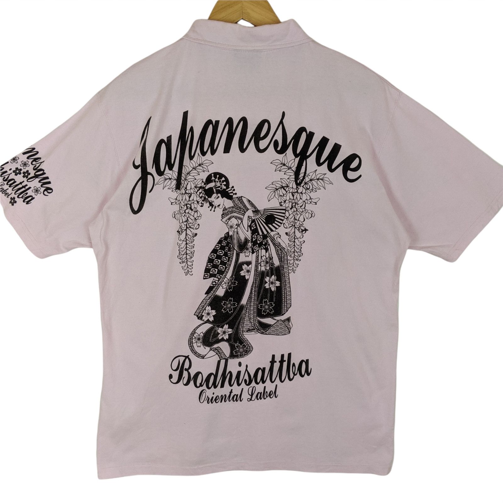 Japanese Brand Japanesque GEISHA Japan Samurai Ninja Polo Shirt Size US XL / EU 56 / 4 - 2 Thumbnail