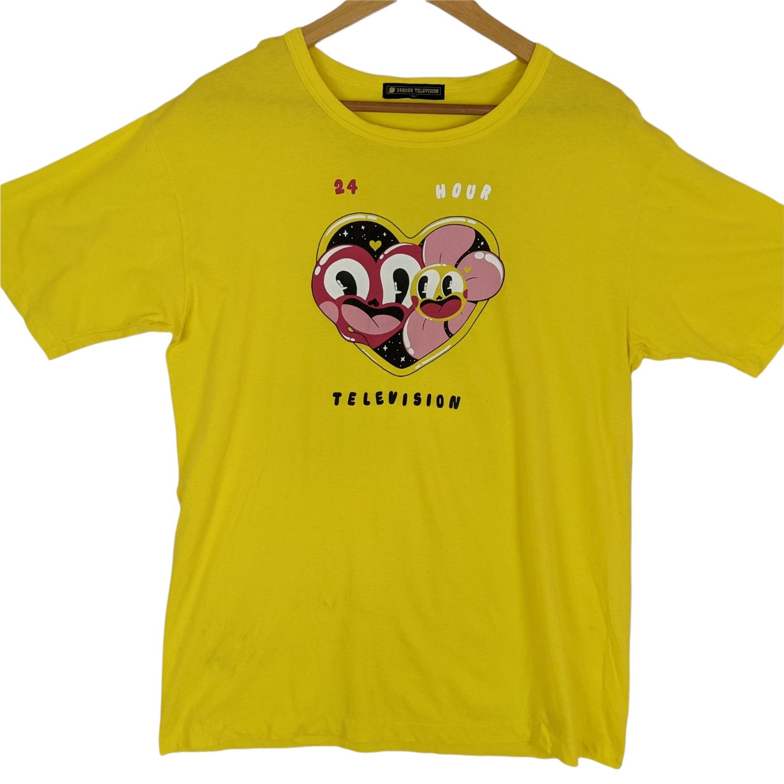 Japanese Brand Japan 24 Hour Televison T-Shirt Size US XL / EU 56 / 4 - 2 Thumbnail