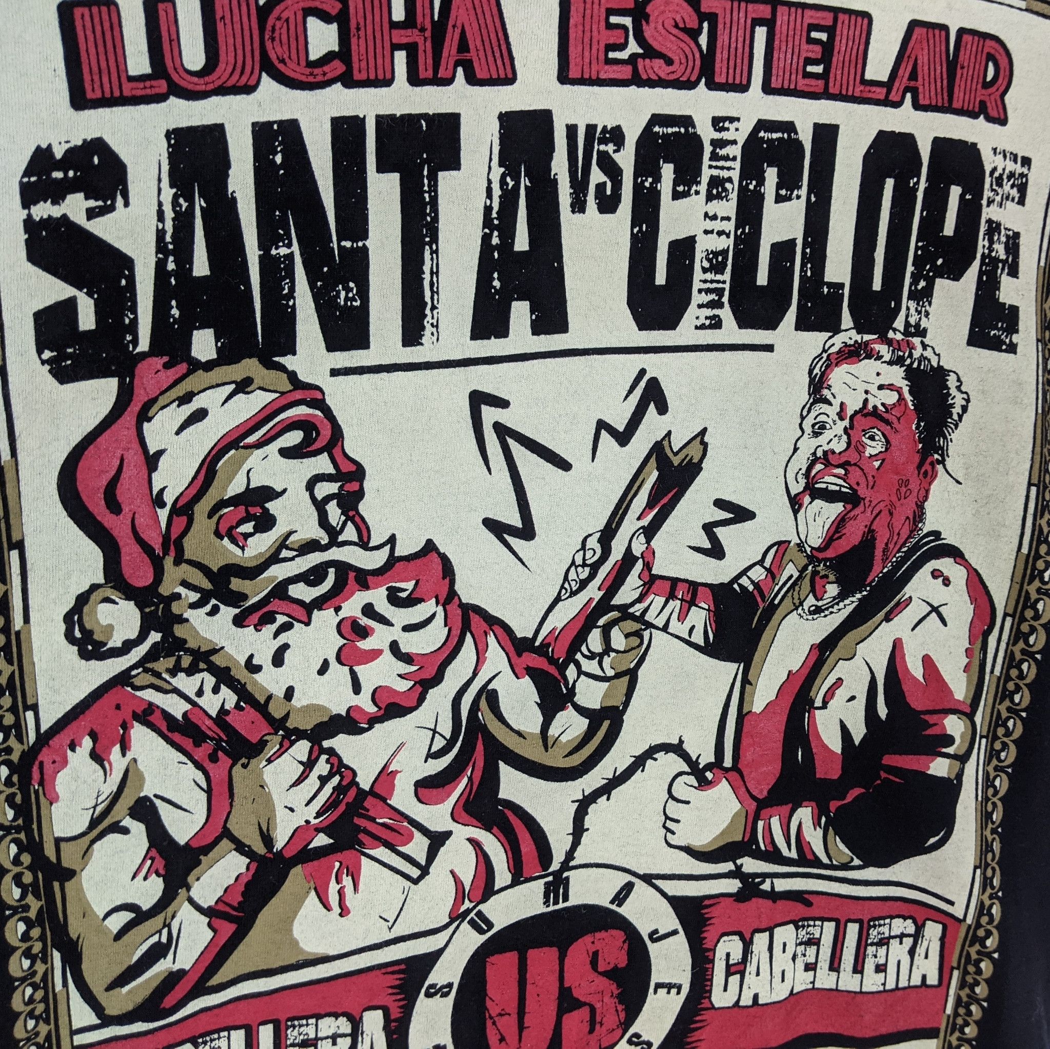 WWE LUCHA LIBRE Wrestling WWE T-Shirt Size US M / EU 48-50 / 2 - 7 Thumbnail