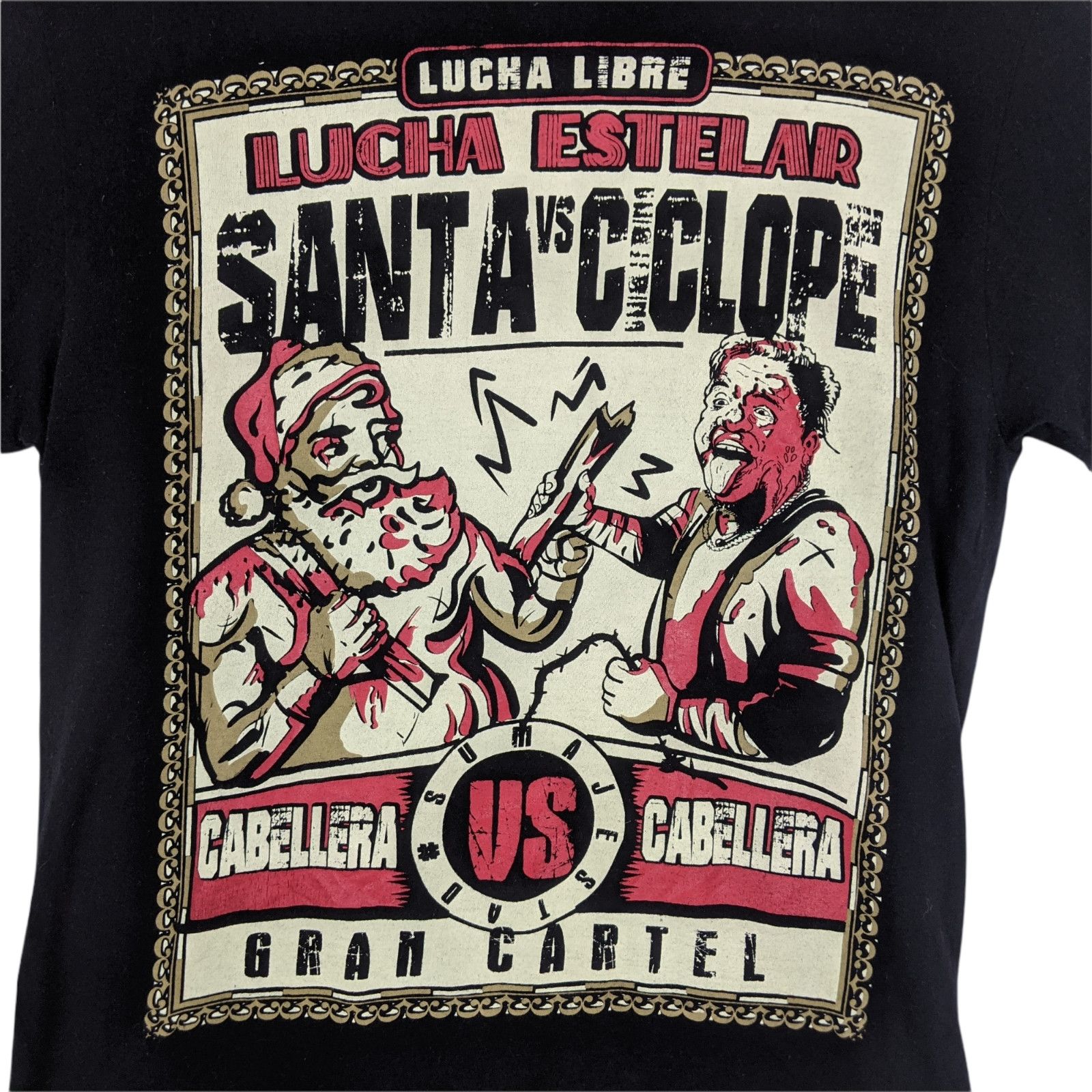 WWE LUCHA LIBRE Wrestling WWE T-Shirt Size US M / EU 48-50 / 2 - 4 Thumbnail
