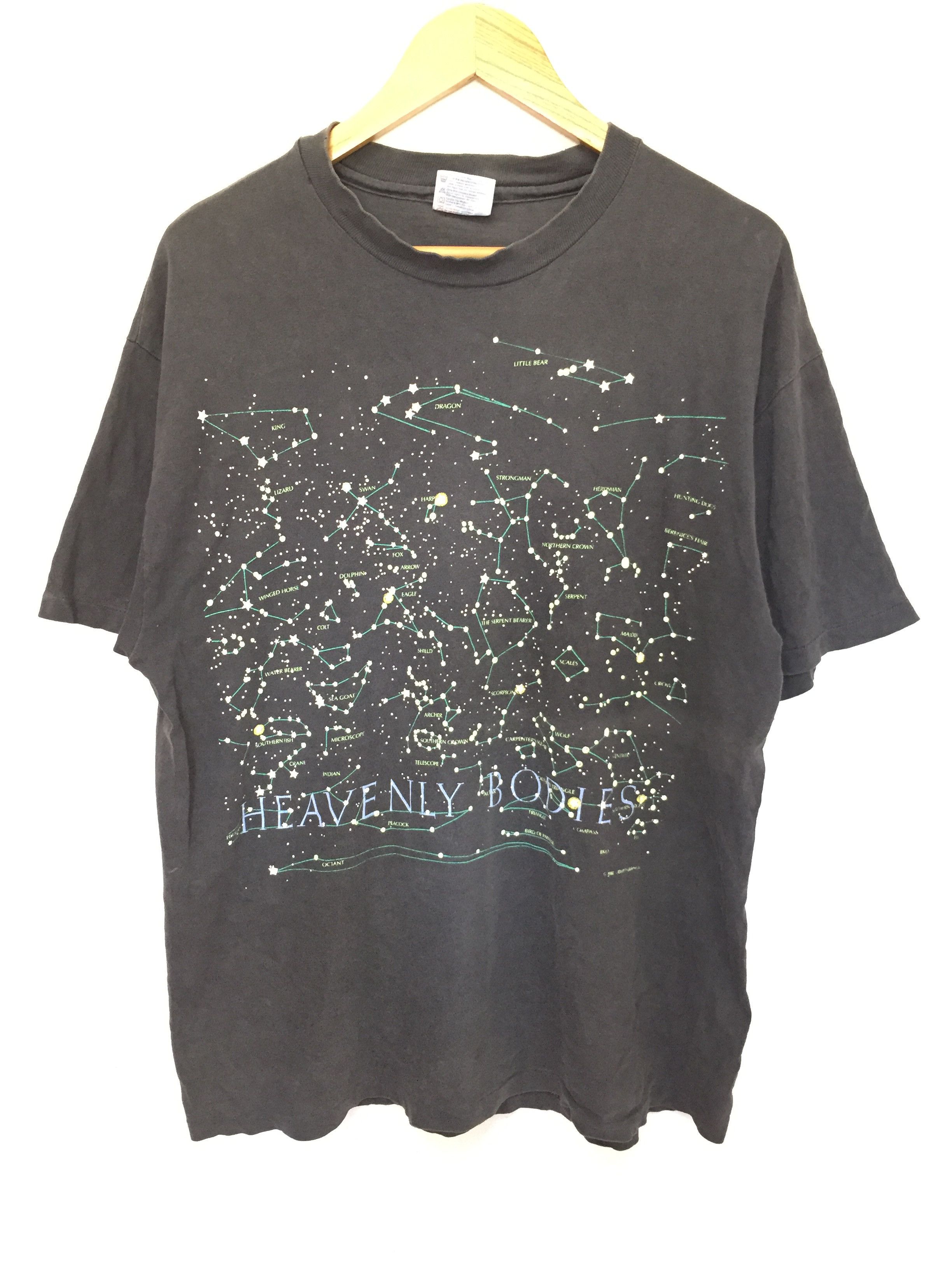 Arts & Science 1992 constellations Hanes distressed tee Size US L / EU 52-54 / 3 - 2 Thumbnail