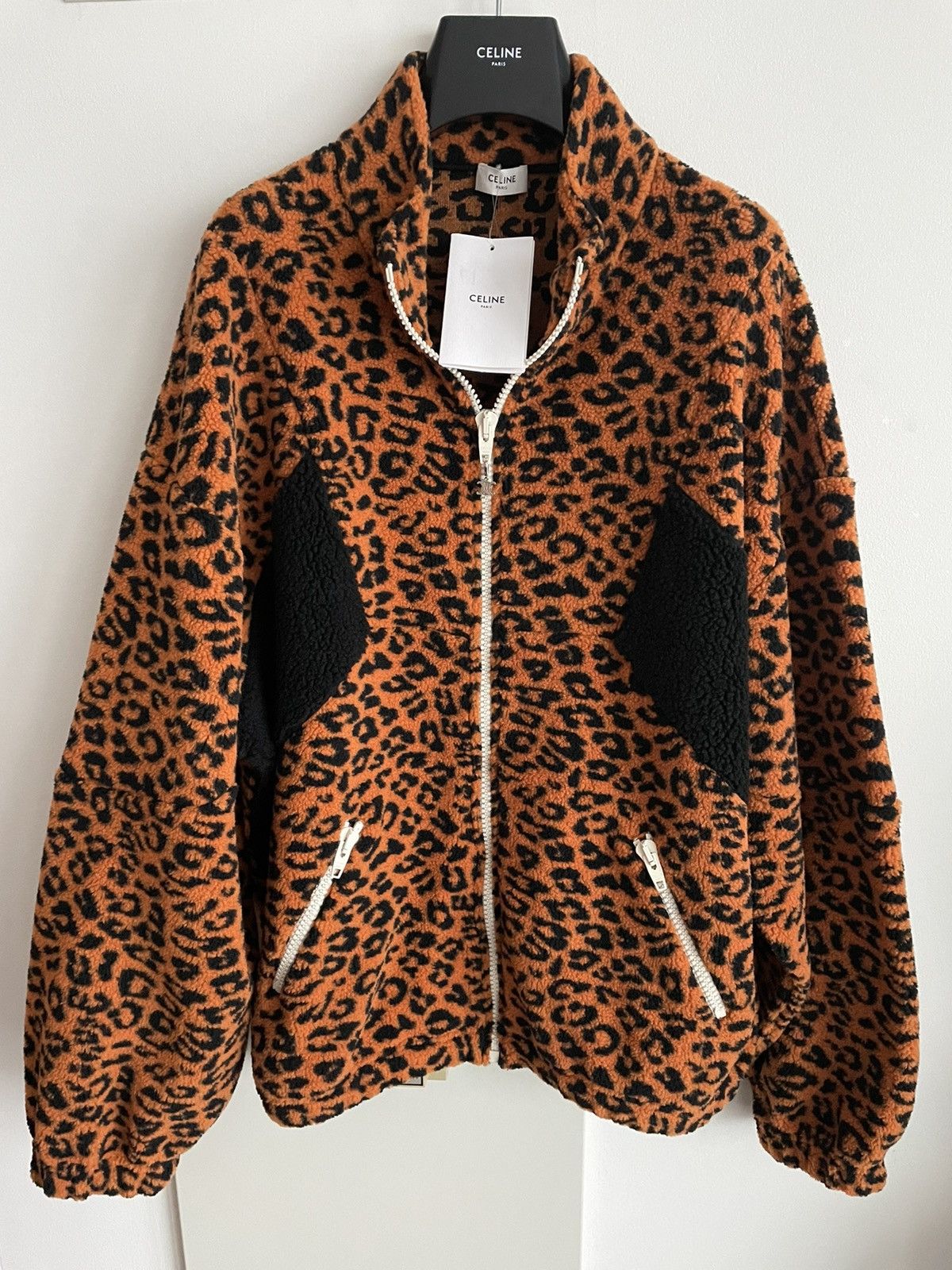 Celine × Hedi Slimane Dancing Kid By Hedi Slimane Celine Runway Leopard Jacket Size US XL / EU 56 / 4 - 3 Thumbnail