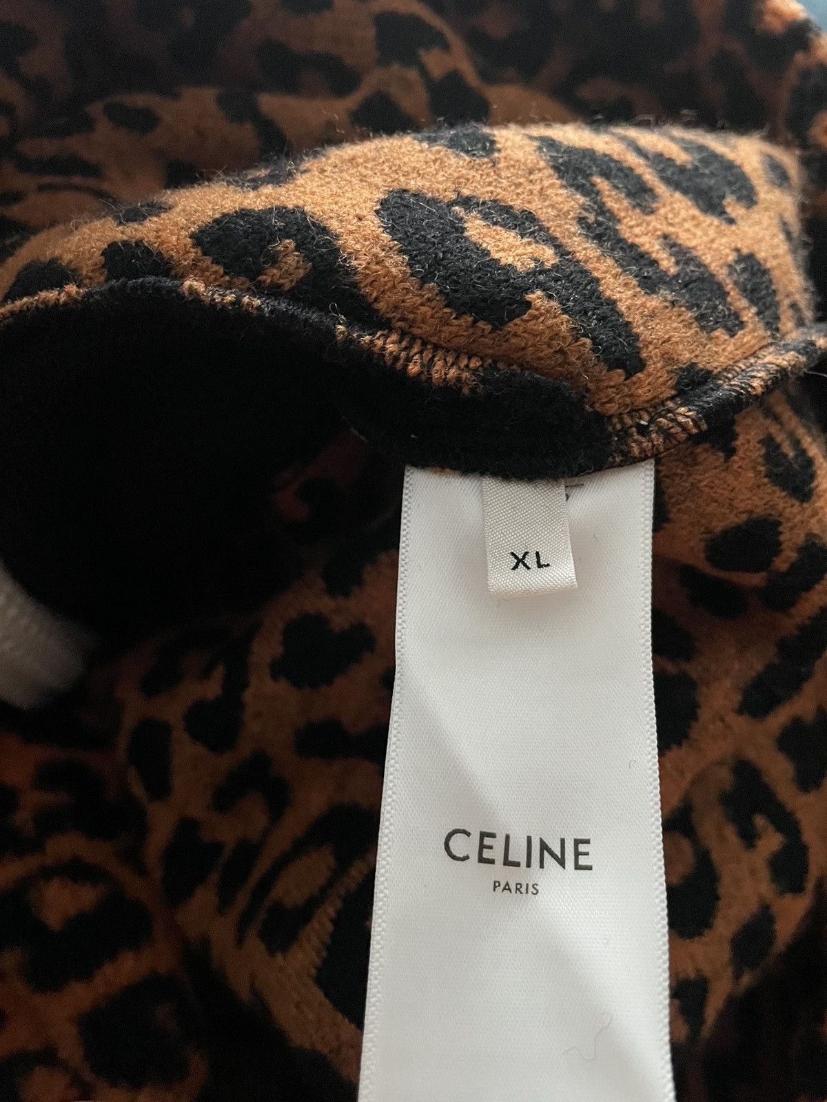 Celine × Hedi Slimane Dancing Kid By Hedi Slimane Celine Runway Leopard Jacket Size US XL / EU 56 / 4 - 9 Thumbnail