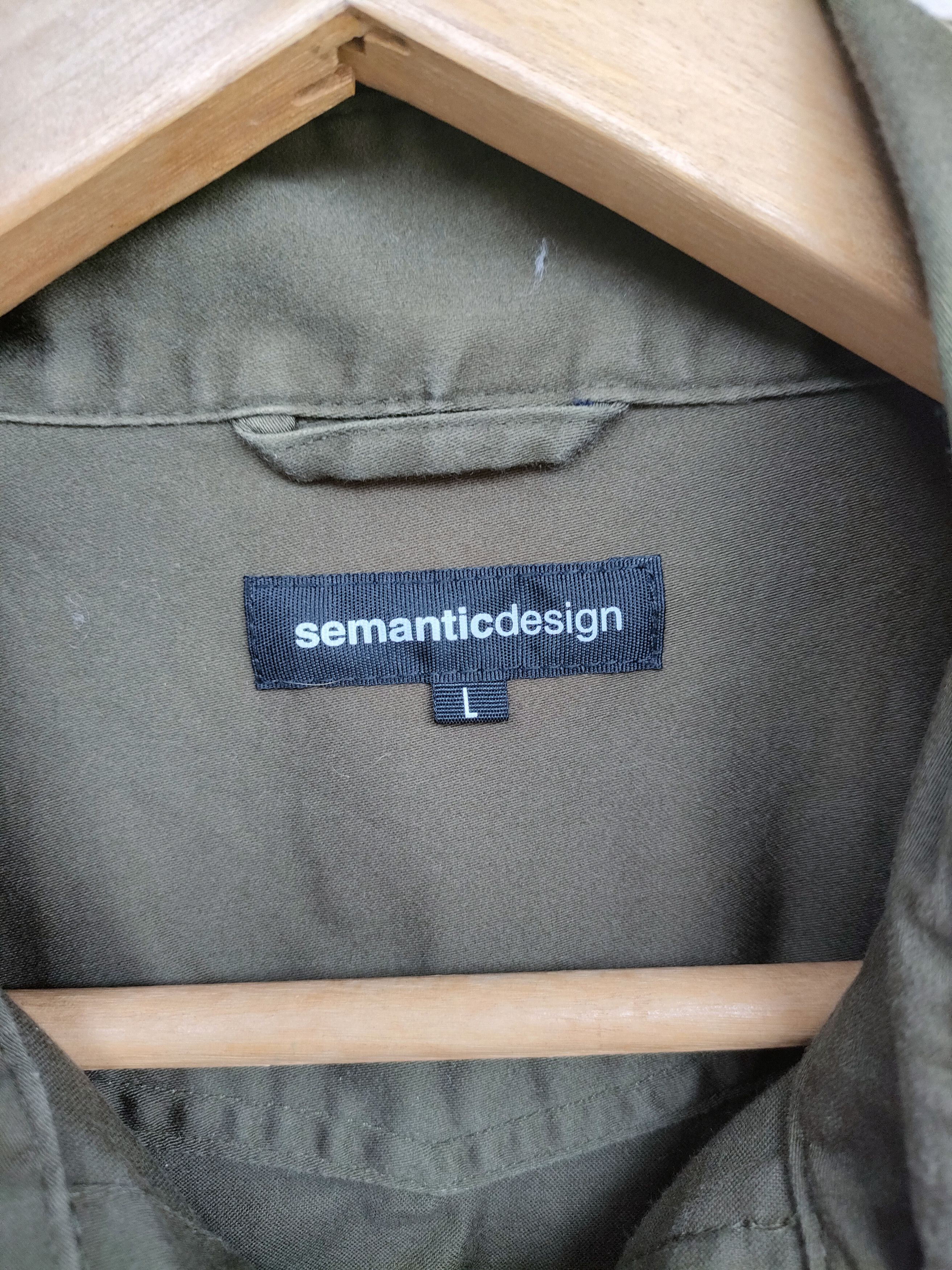 Japanese Brand Semantic Design Snap Button Ups Size US L / EU 52-54 / 3 - 4 Thumbnail