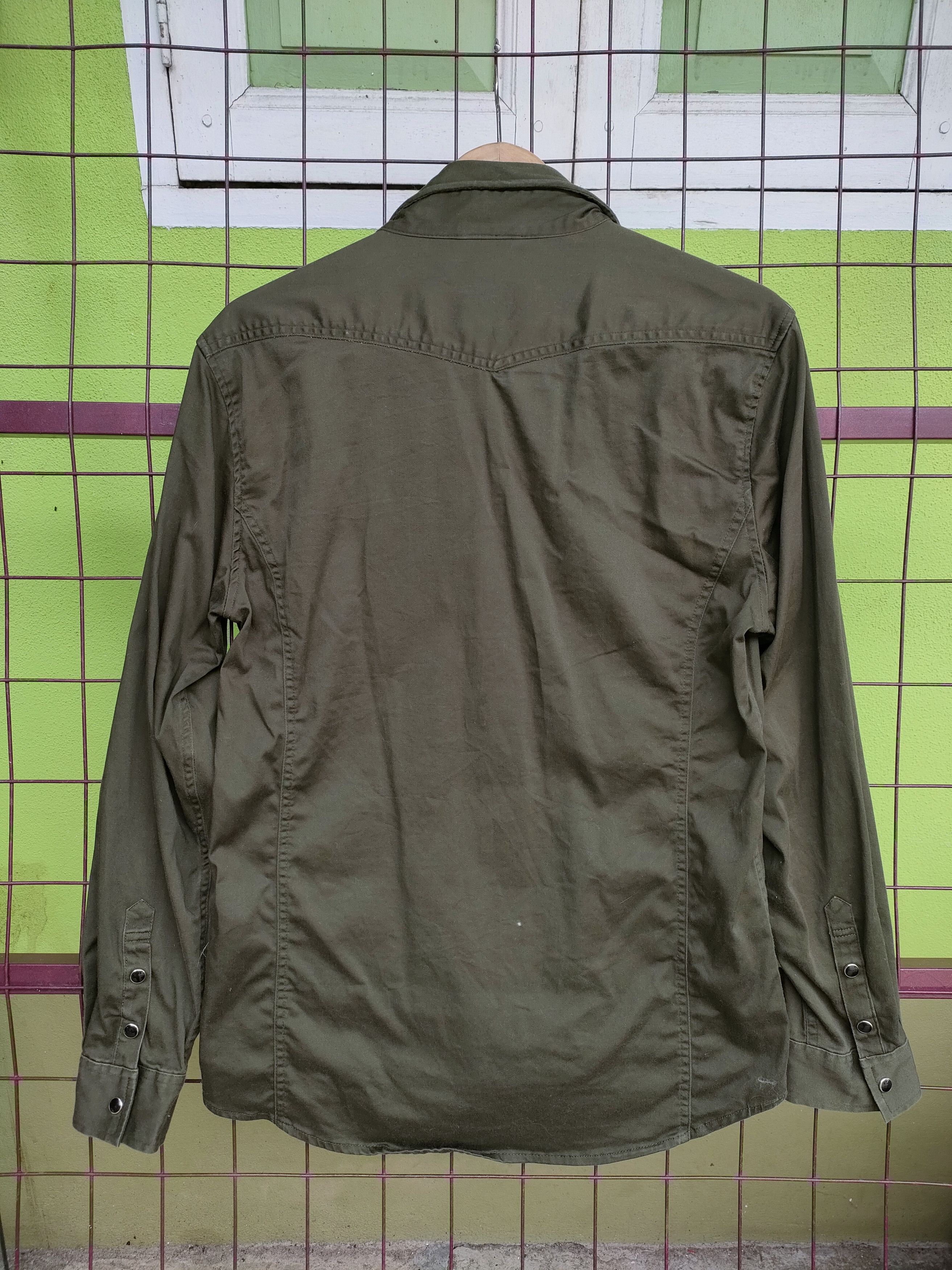 Japanese Brand Semantic Design Snap Button Ups Size US L / EU 52-54 / 3 - 2 Thumbnail