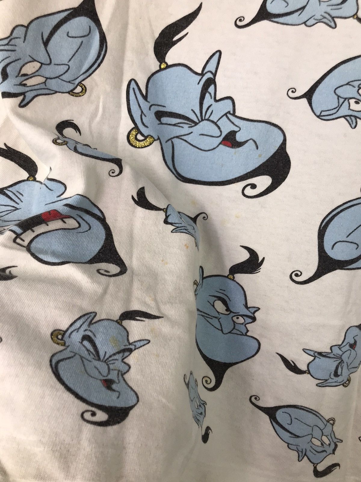 Disney × Vintage Vintage Disney Aladdin Genie All Over Print 90s Tee Rare Size US XS / EU 42 / 0 - 7 Thumbnail