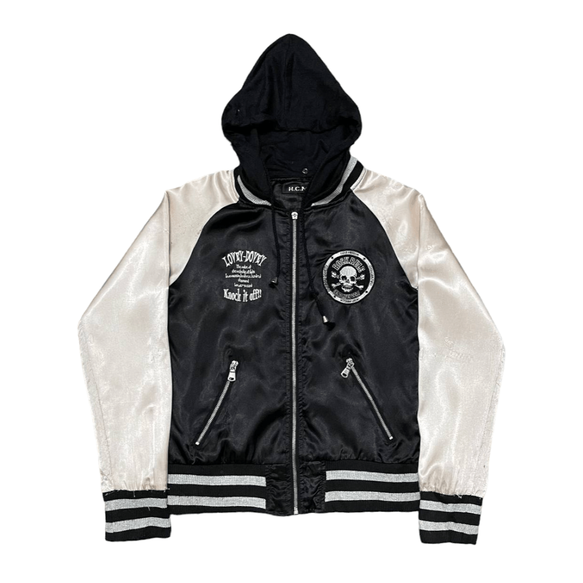 Japanese Brand Japanese Skulls Geothermic Embroidery Jacket Removeble Hood Size M / US 6-8 / IT 42-44 - 6 Thumbnail