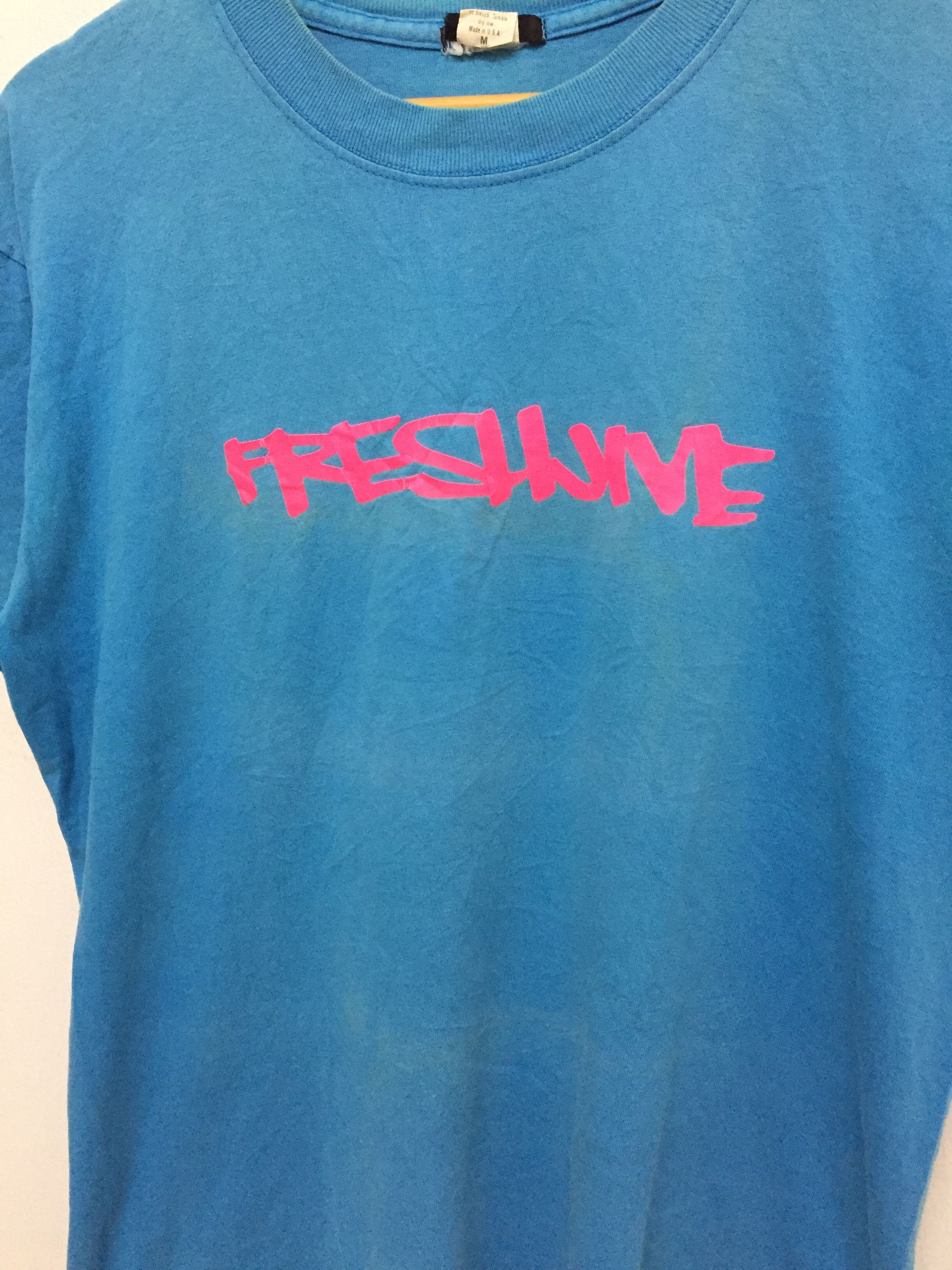 Freshjive × Vintage 90's Spellout tee Made in USA Size US M / EU 48-50 / 2 - 4 Thumbnail