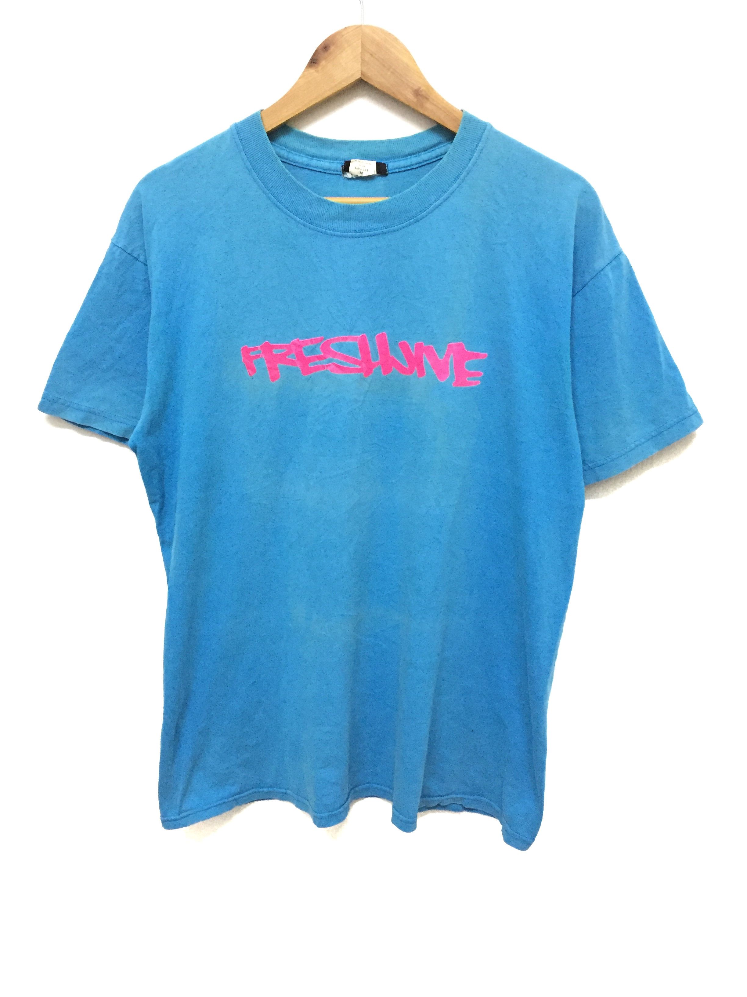 Freshjive × Vintage 90's Spellout tee Made in USA Size US M / EU 48-50 / 2 - 1 Thumbnail