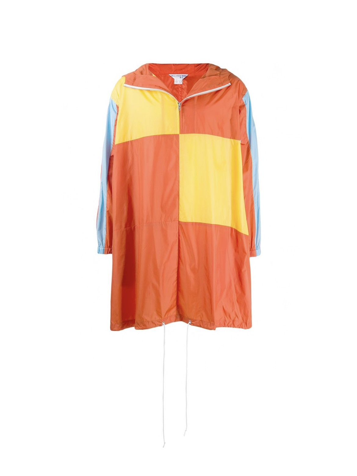 Comme des Garcons Comme des Garçons Extra Long Color Block Raincoat in S/M Size US S / EU 44-46 / 1 - 1 Thumbnail