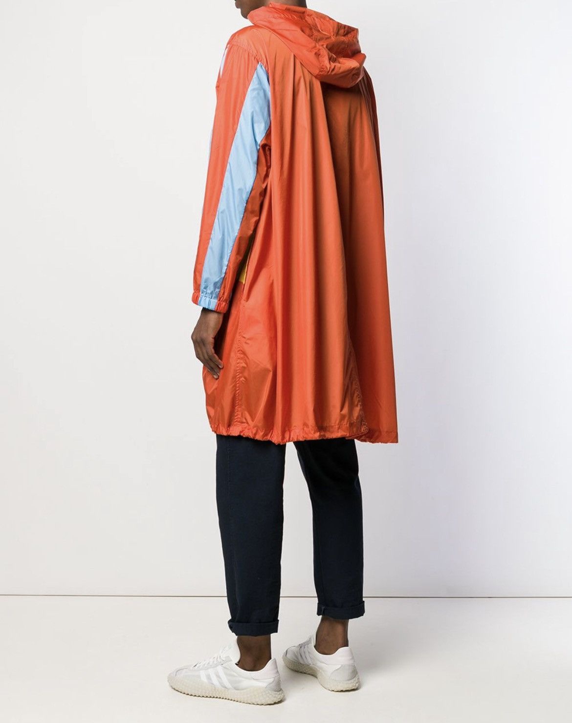 Comme des Garcons Comme des Garçons Extra Long Color Block Raincoat in S/M Size US S / EU 44-46 / 1 - 5 Thumbnail