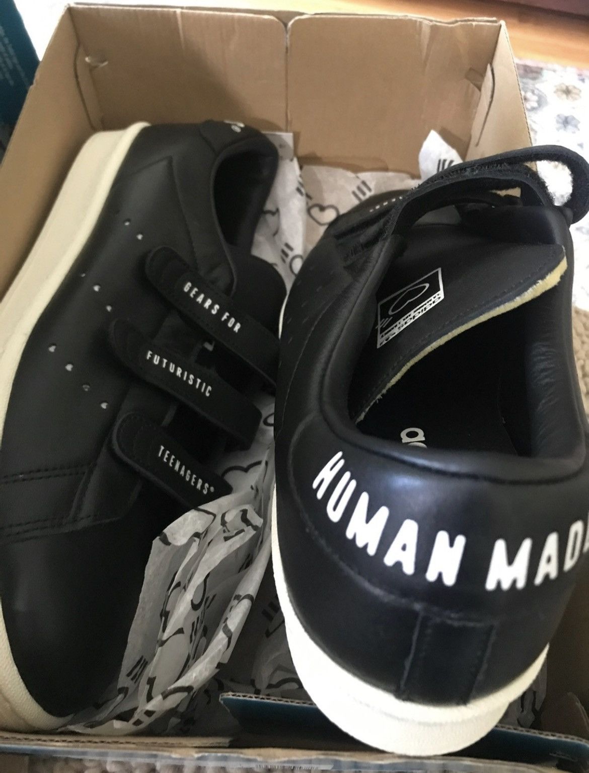 Adidas UNOFFICIAL HUMAN Gears for Futuristic Teenagers 3-Strap Low Size US 8.5 / EU 41-42 - 1 Thumbnail