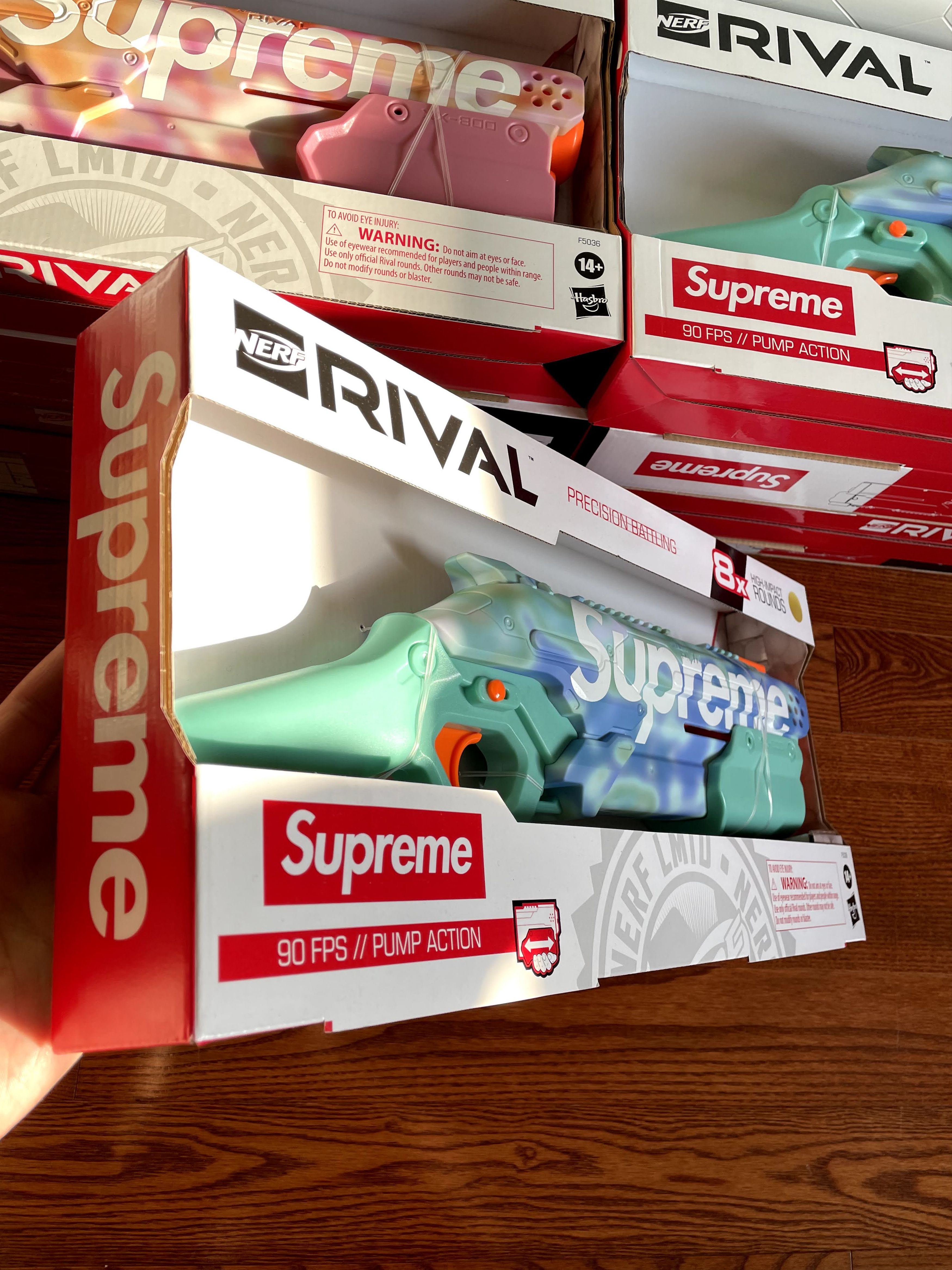 Supreme Supreme Nerf Rival Takedown Blaster Blue Gun IN HAND SS21 Size ONE SIZE - 4 Thumbnail
