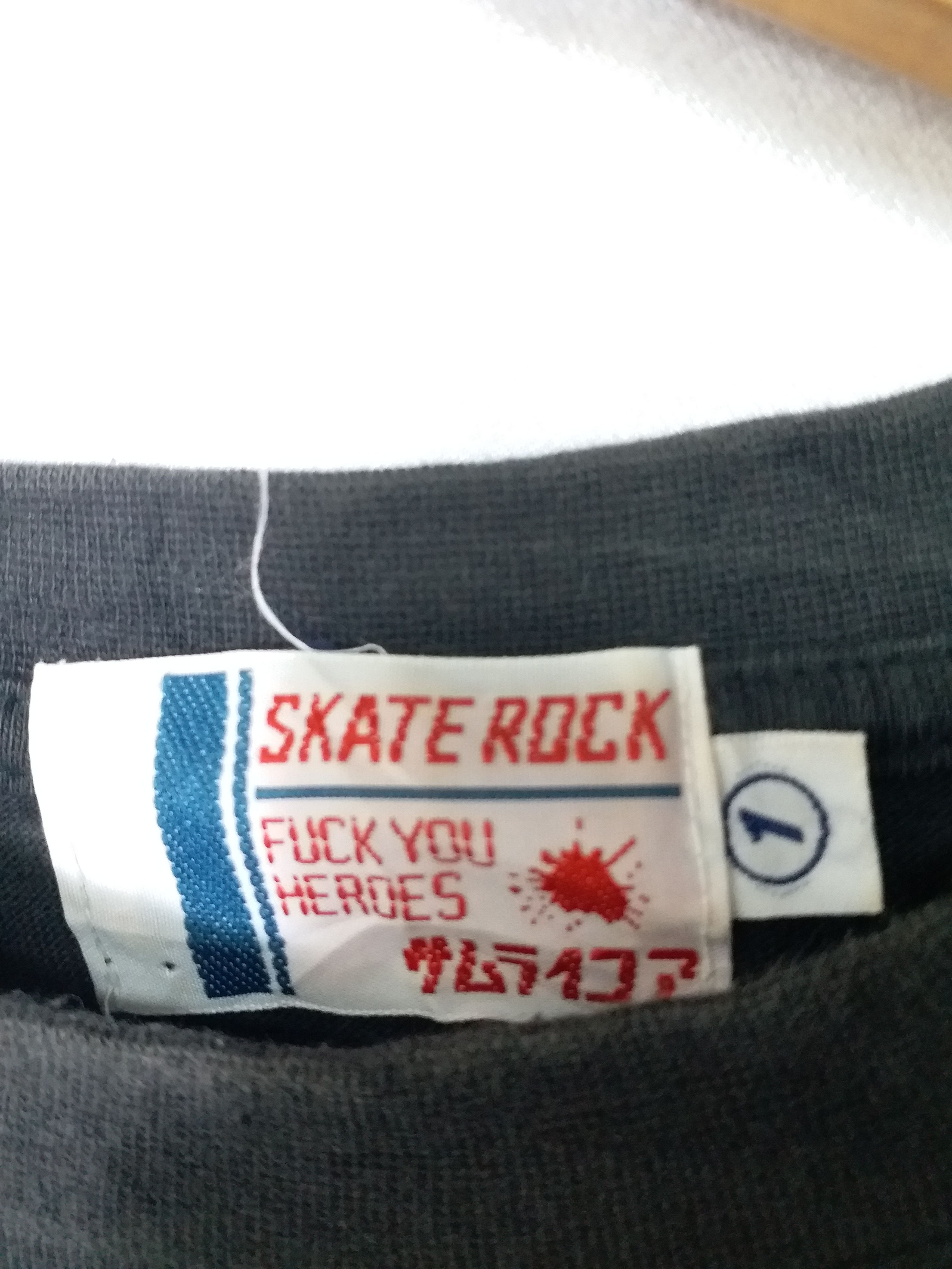 Japanese Brand 🚀LAST CALL ❌Anti Fashion Skate Rock Fuck You Heroes Size M Size US M / EU 48-50 / 2 - 4 Thumbnail