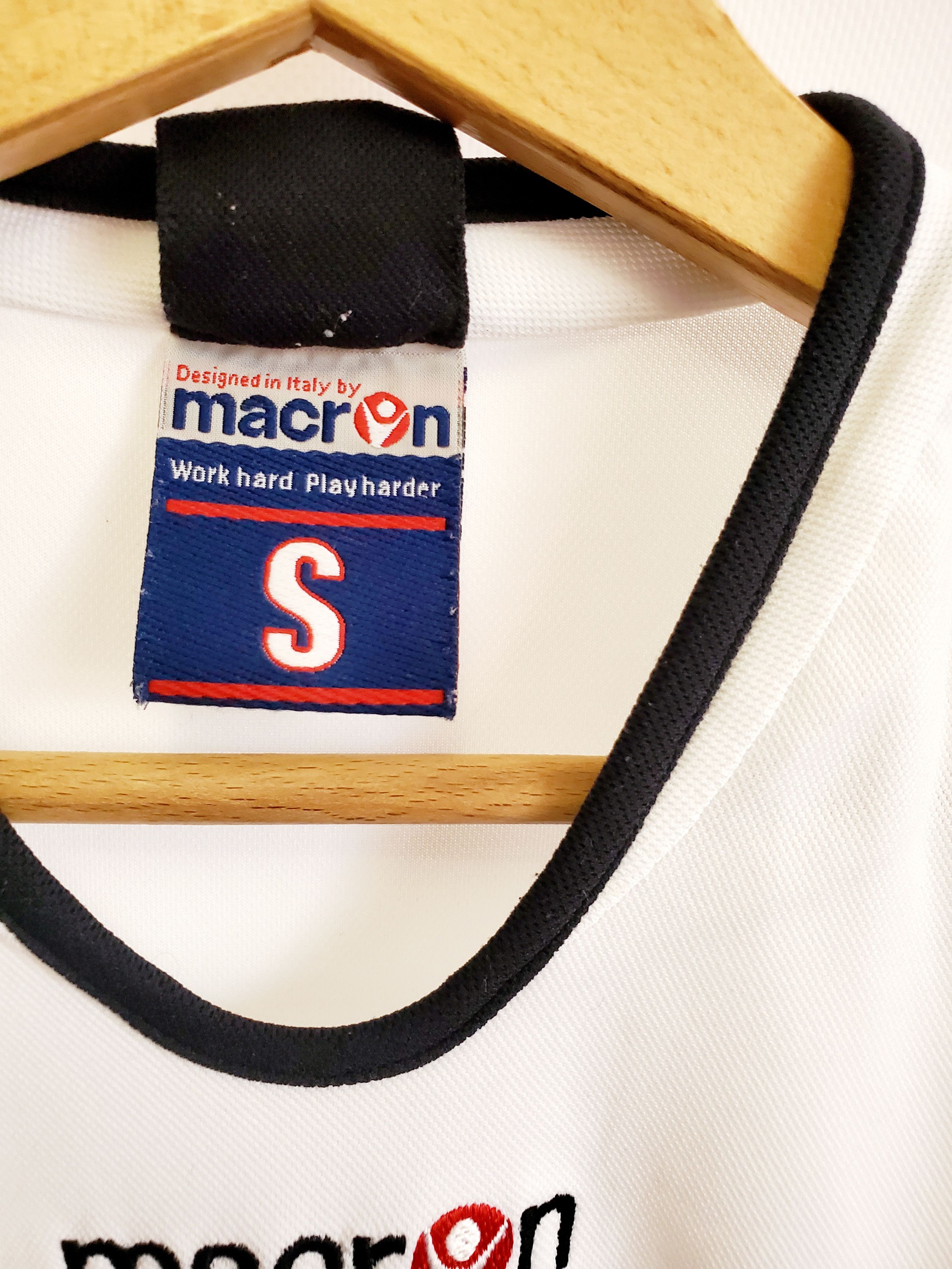 Macron Swansea City Away Football Shirt 2006 - 2007 Soccer Jersey Size US S / EU 44-46 / 1 - 3 Thumbnail