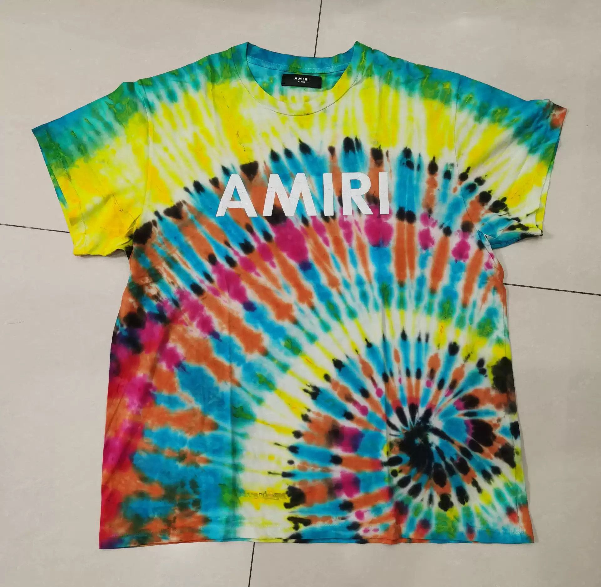 Amiri AMIRI Tie Dye Logo Tee | Grailed