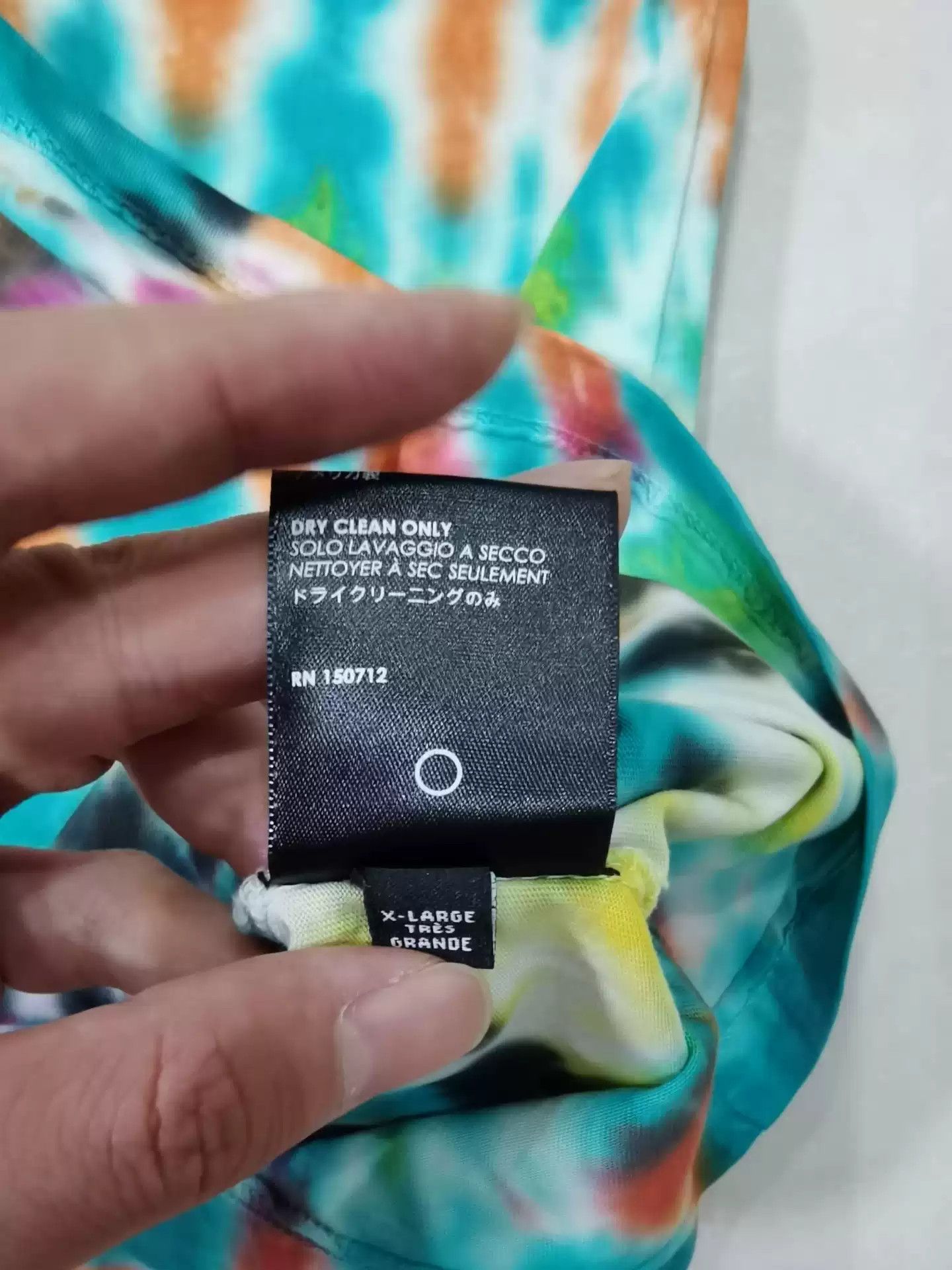 Amiri AMIRI Tie Dye Logo Tee Size US XL / EU 56 / 4 - 3 Thumbnail