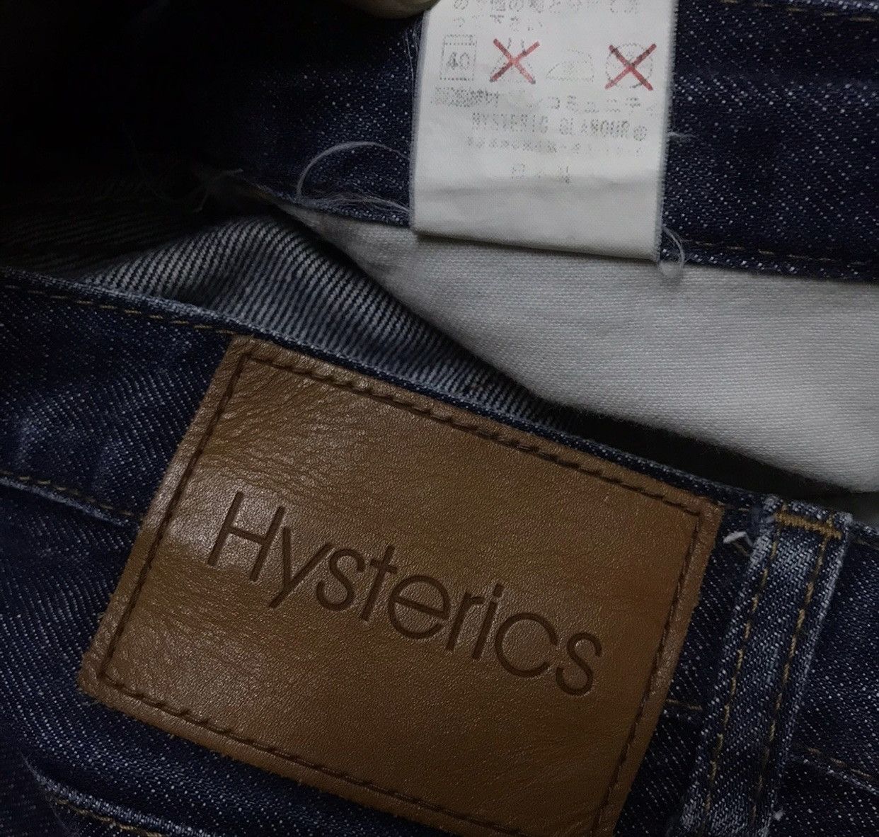 Hysteric Glamour × Japanese Brand × Vintage Vintage Hysteric Glamour Japanese denim jeans Size US 28 / EU 44 - 4 Thumbnail