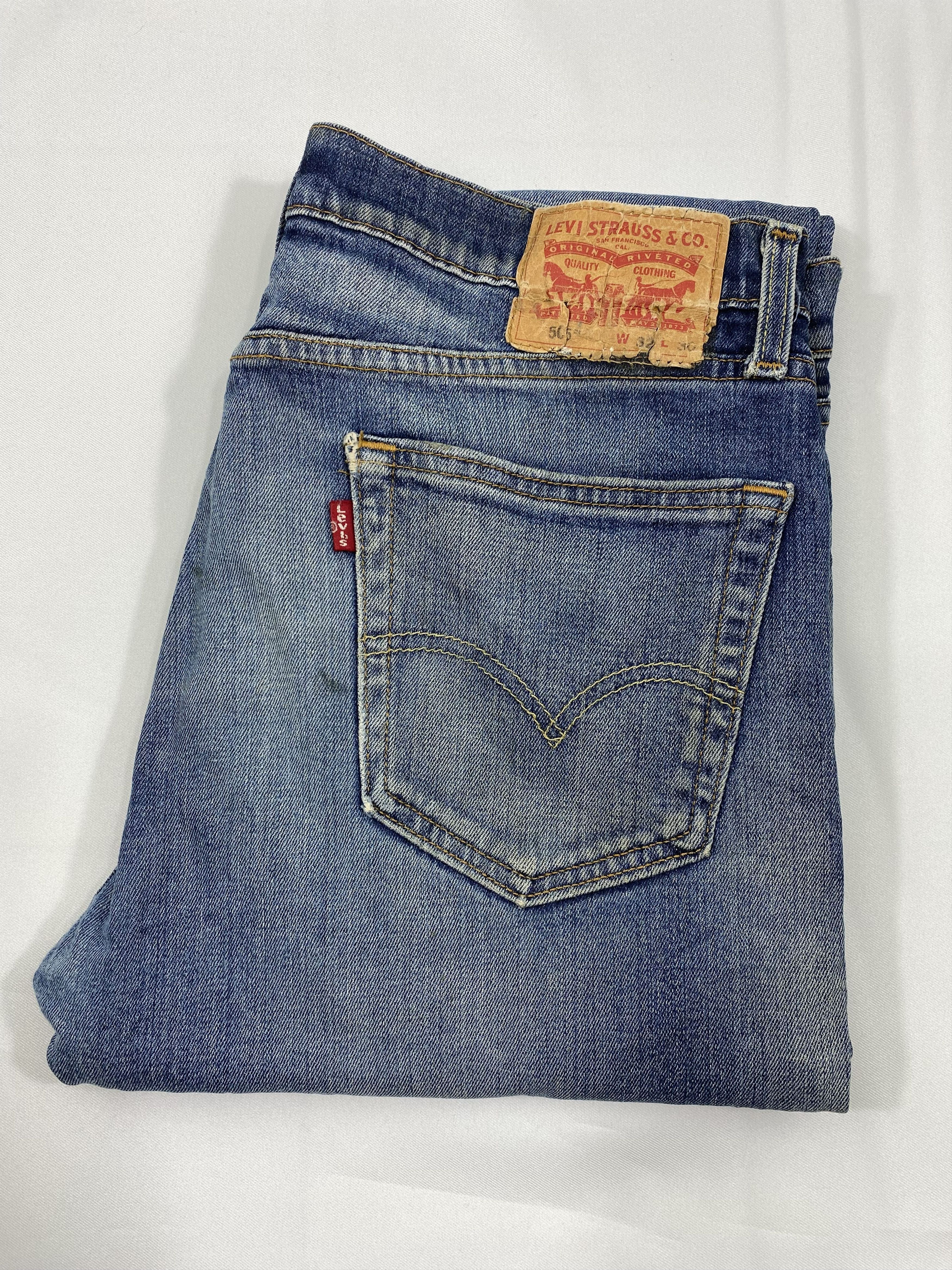 Vintage Levi`s Jeans 505 Blue Denim 32x30