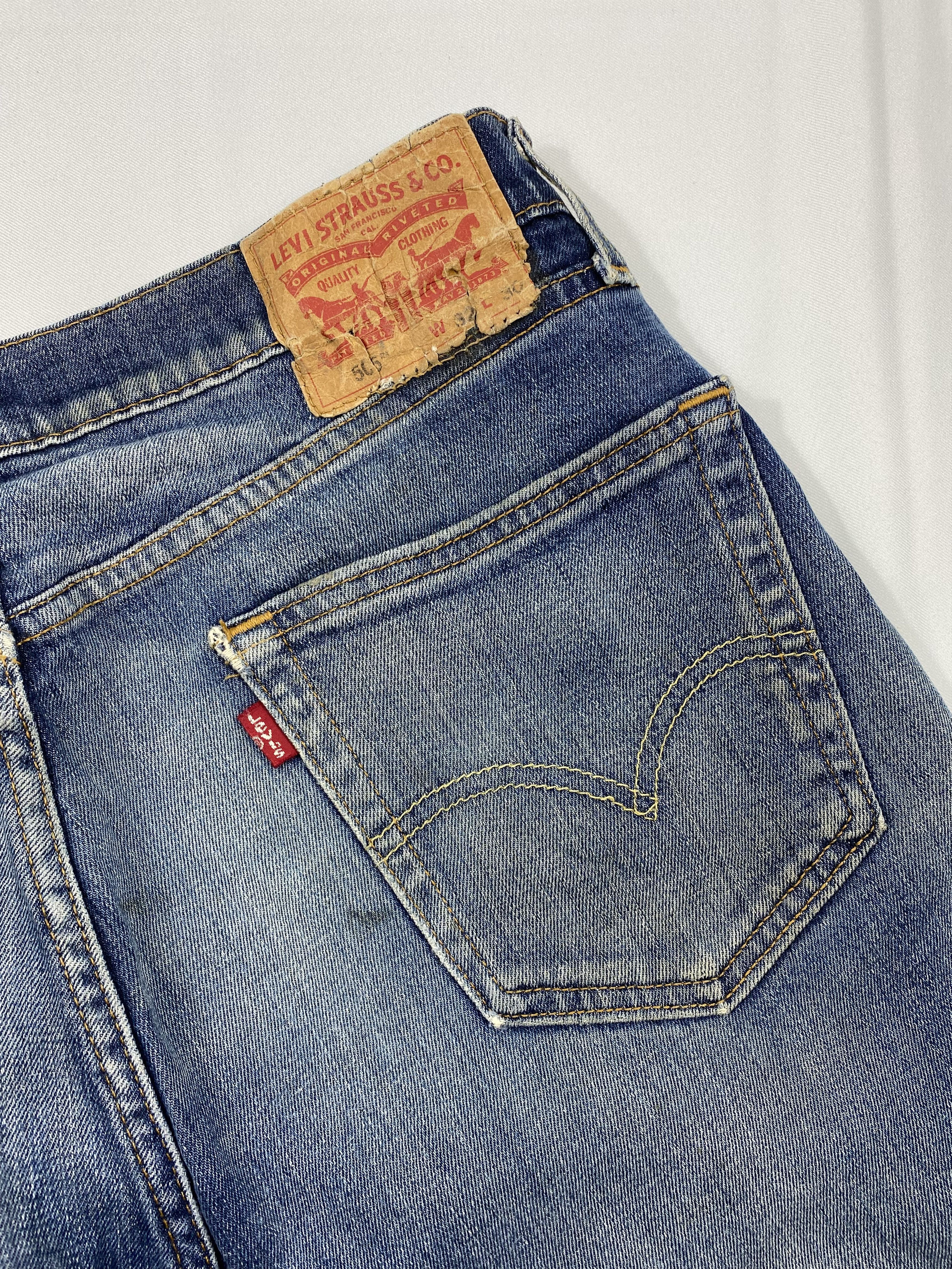 Vintage Levi`s Jeans 505 Blue Denim 32x30