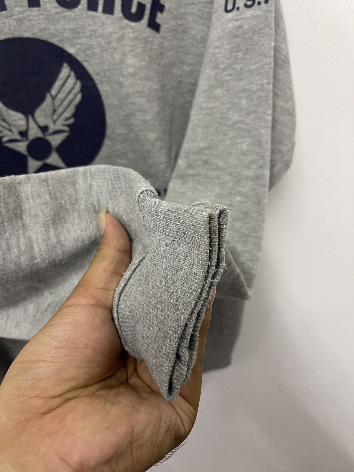 Japanese Brand × Vintage Vintage Beaumere X Us Air Force Big Logo Sweatshirt Size US S / EU 44-46 / 1 - 4 Thumbnail