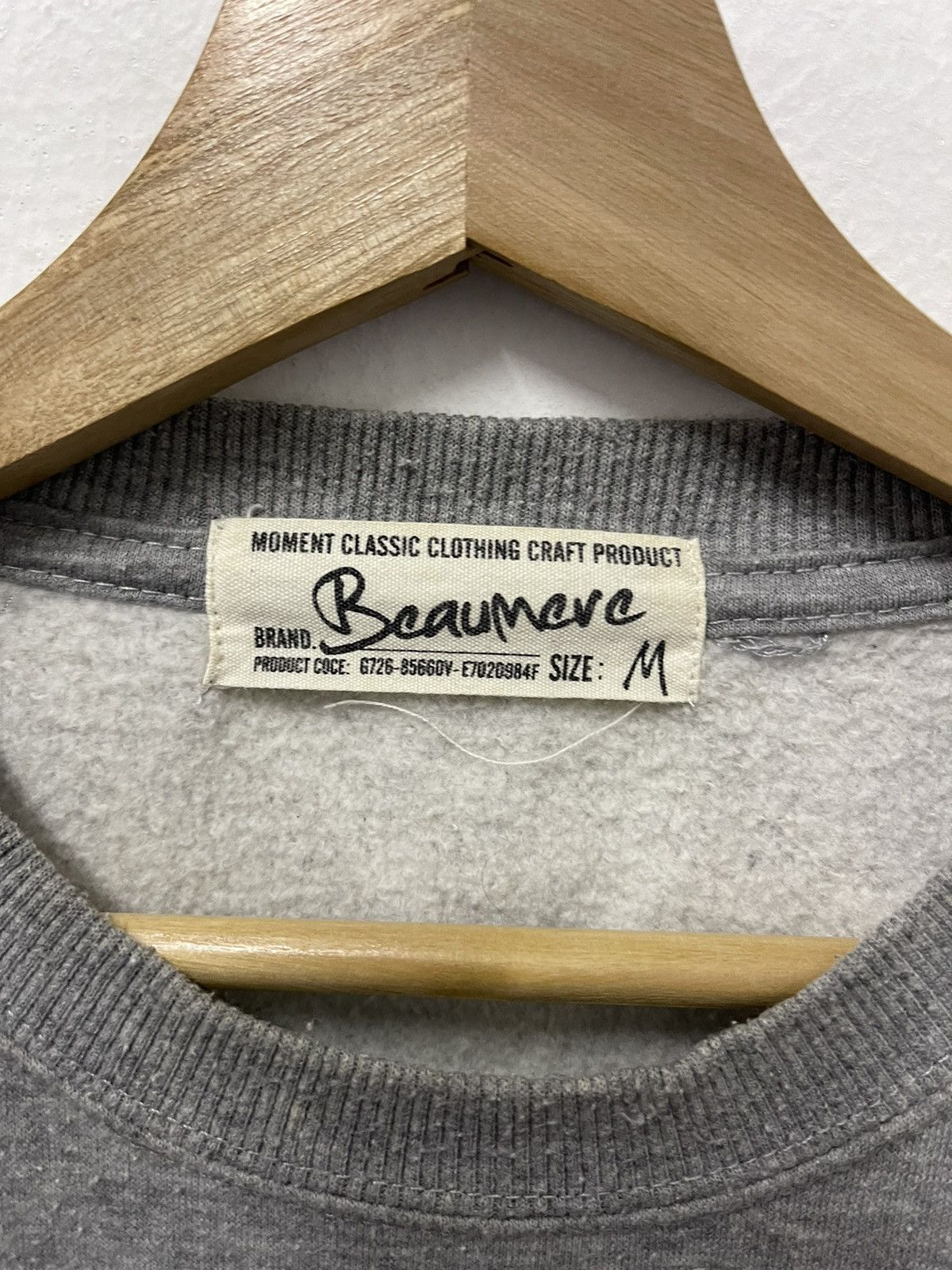 Japanese Brand × Vintage Vintage Beaumere X Us Air Force Big Logo Sweatshirt Size US S / EU 44-46 / 1 - 7 Thumbnail