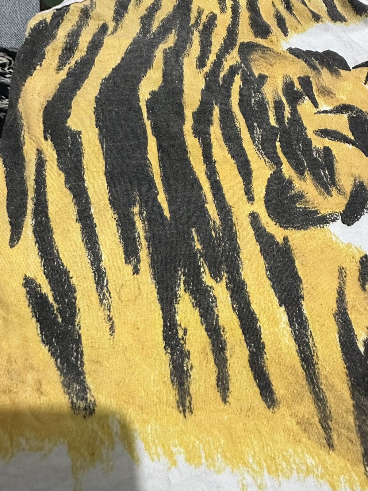 Issey Miyake Rare Vintage Issey Miyake Tiger Art Sleeveless Size S / US 4 / IT 40 - 8 Thumbnail