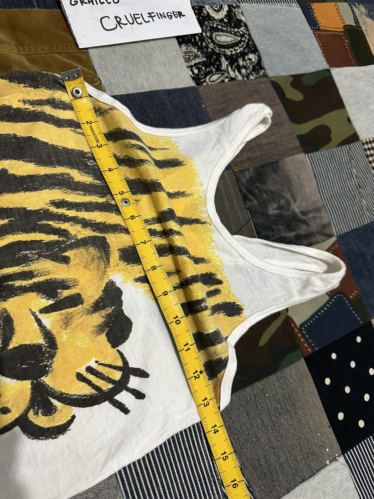 Issey Miyake Rare Vintage Issey Miyake Tiger Art Sleeveless Size S / US 4 / IT 40 - 15 Thumbnail