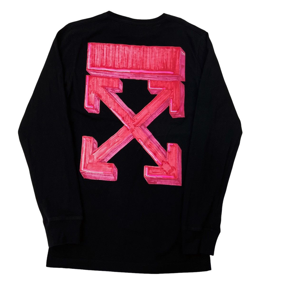 Off-White Off-White Marker Arrows Long Sleeve T Shirt Size US S / EU 44-46 / 1 - 3 Thumbnail