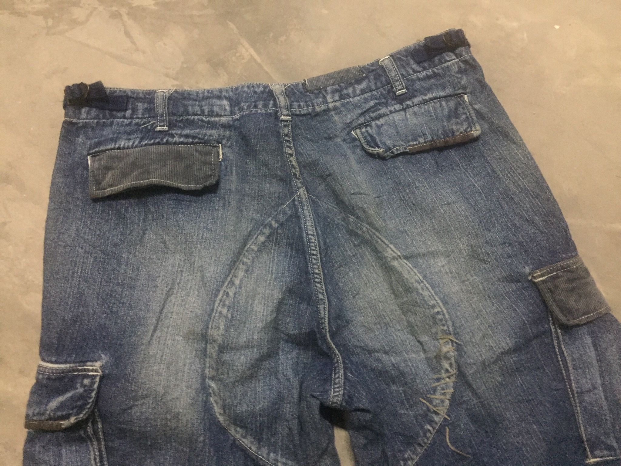 Japanese Brand Tender Japan Jeans Design Pocket Size US 35 - 11 Thumbnail