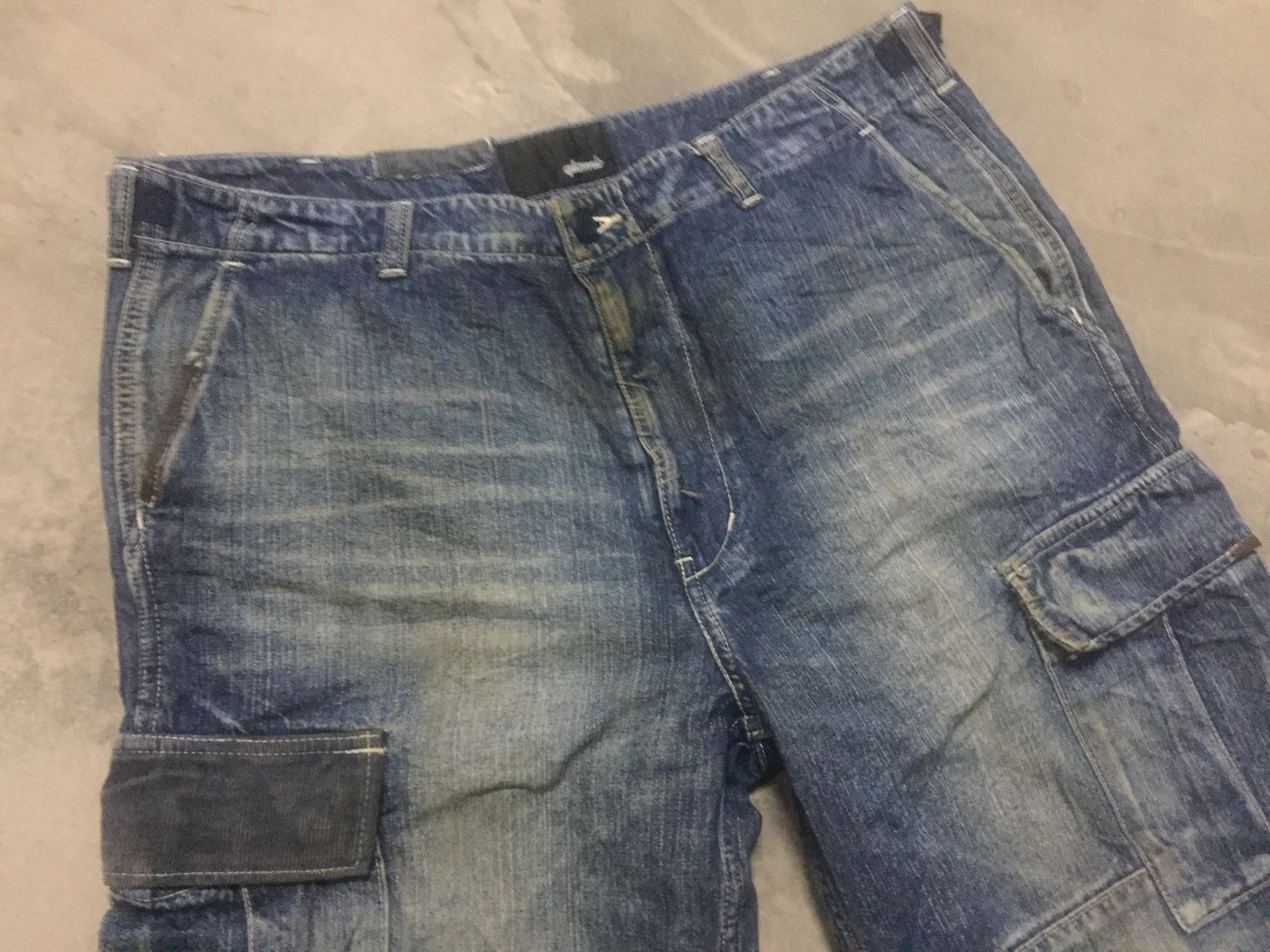 Japanese Brand Tender Japan Jeans Design Pocket Size US 35 - 3 Thumbnail