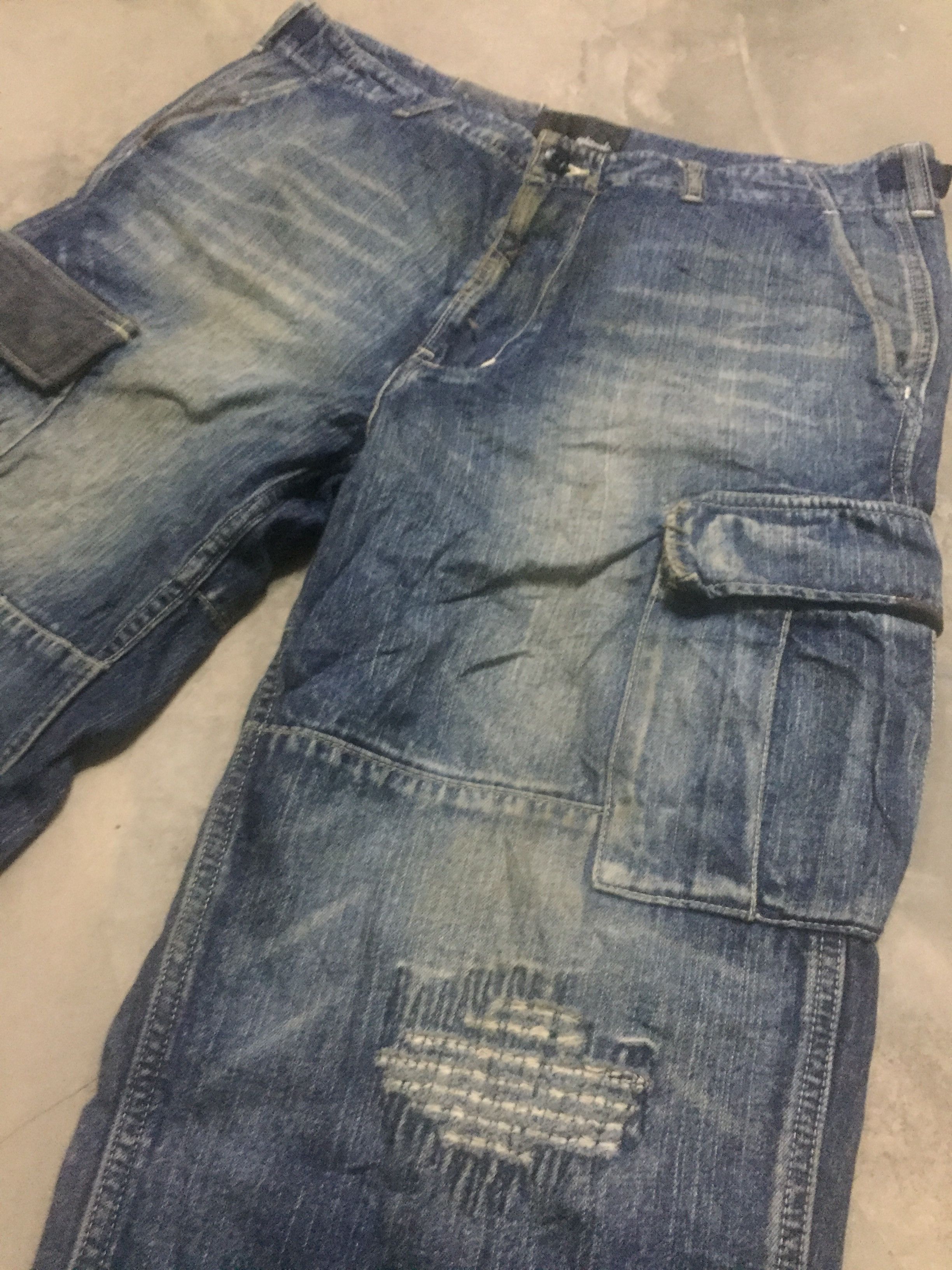 Japanese Brand Tender Japan Jeans Design Pocket Size US 35 - 6 Thumbnail