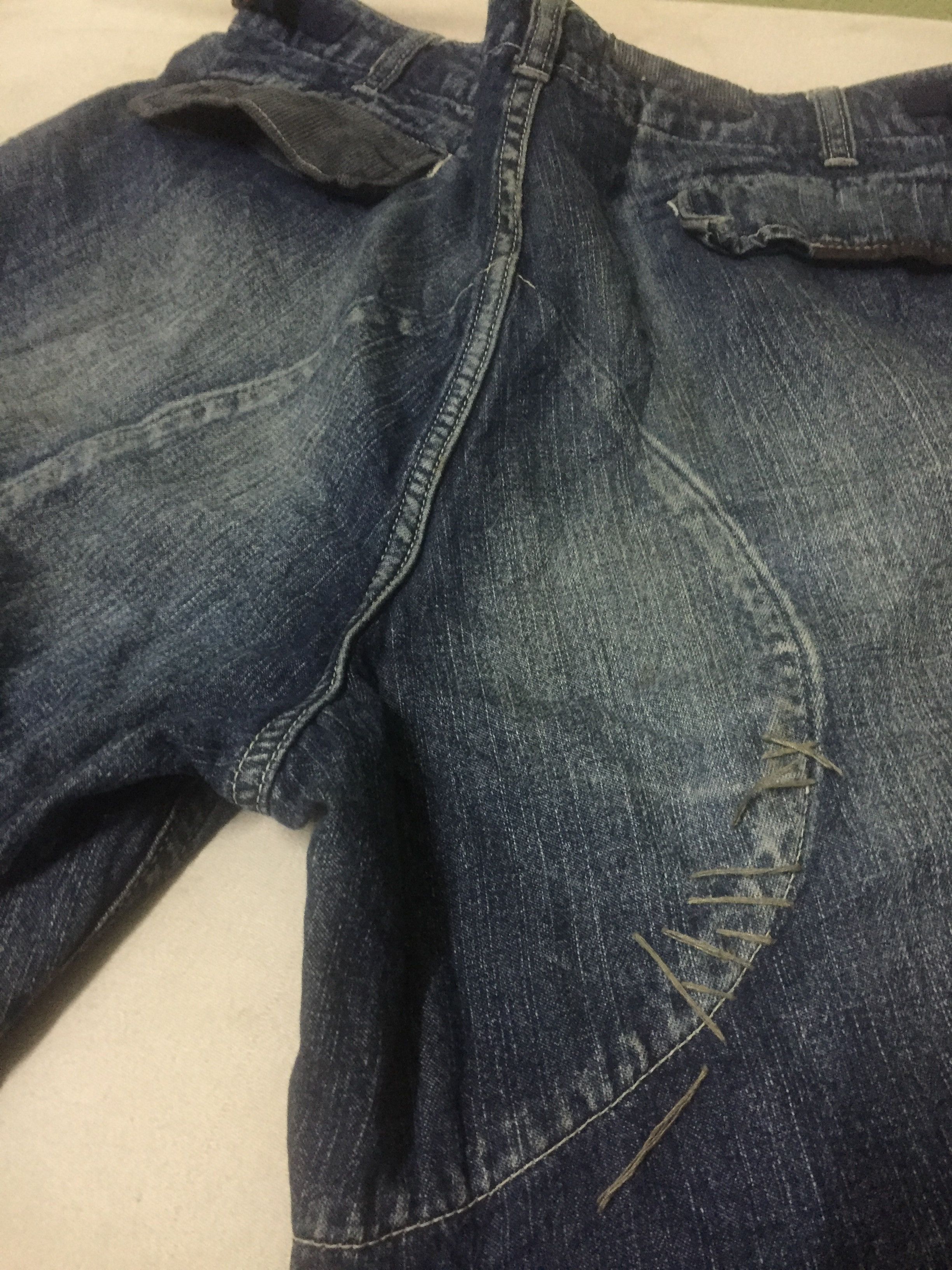Japanese Brand Tender Japan Jeans Design Pocket Size US 35 - 18 Thumbnail