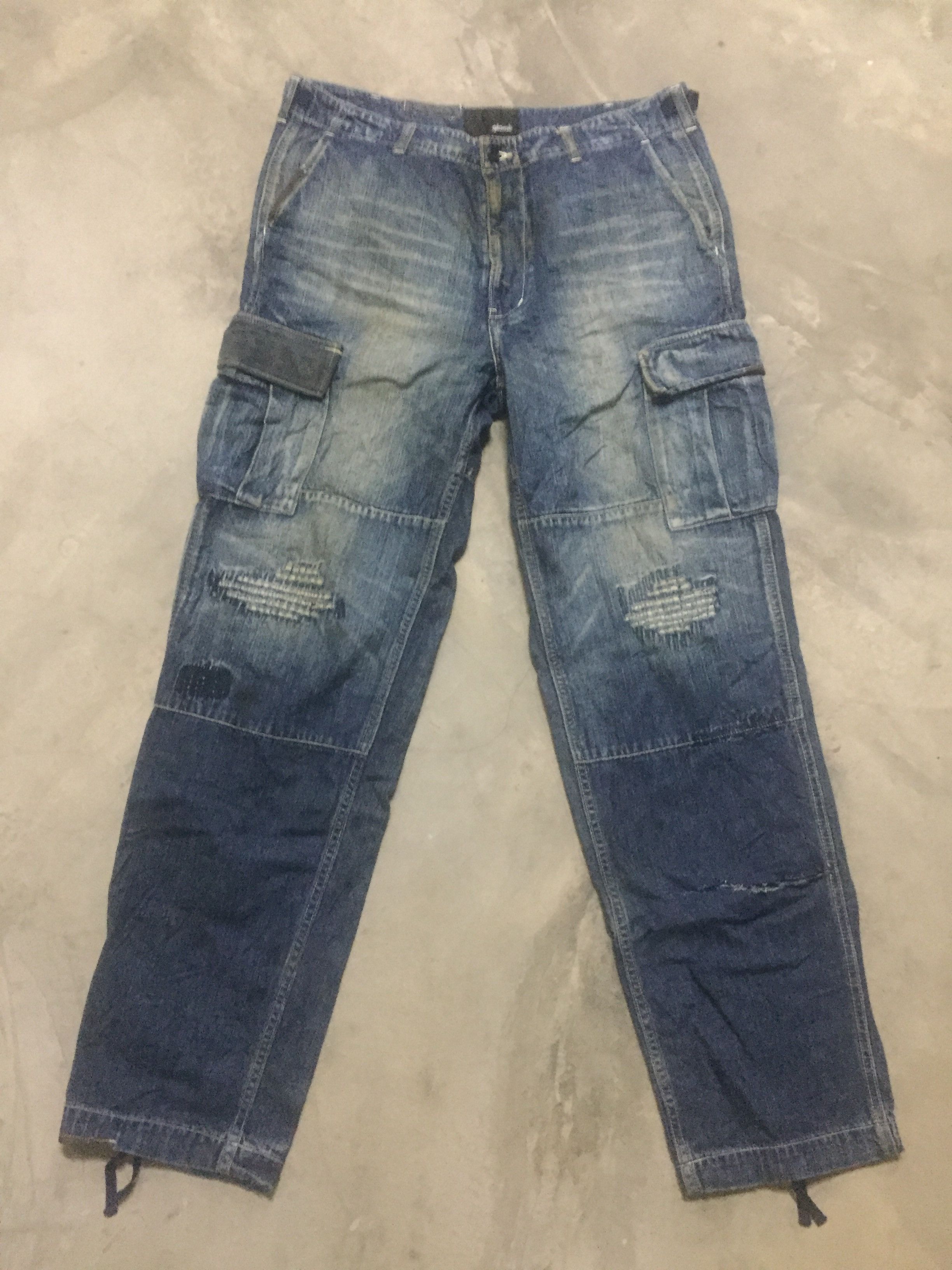 Japanese Brand Tender Japan Jeans Design Pocket Size US 35 - 1 Thumbnail