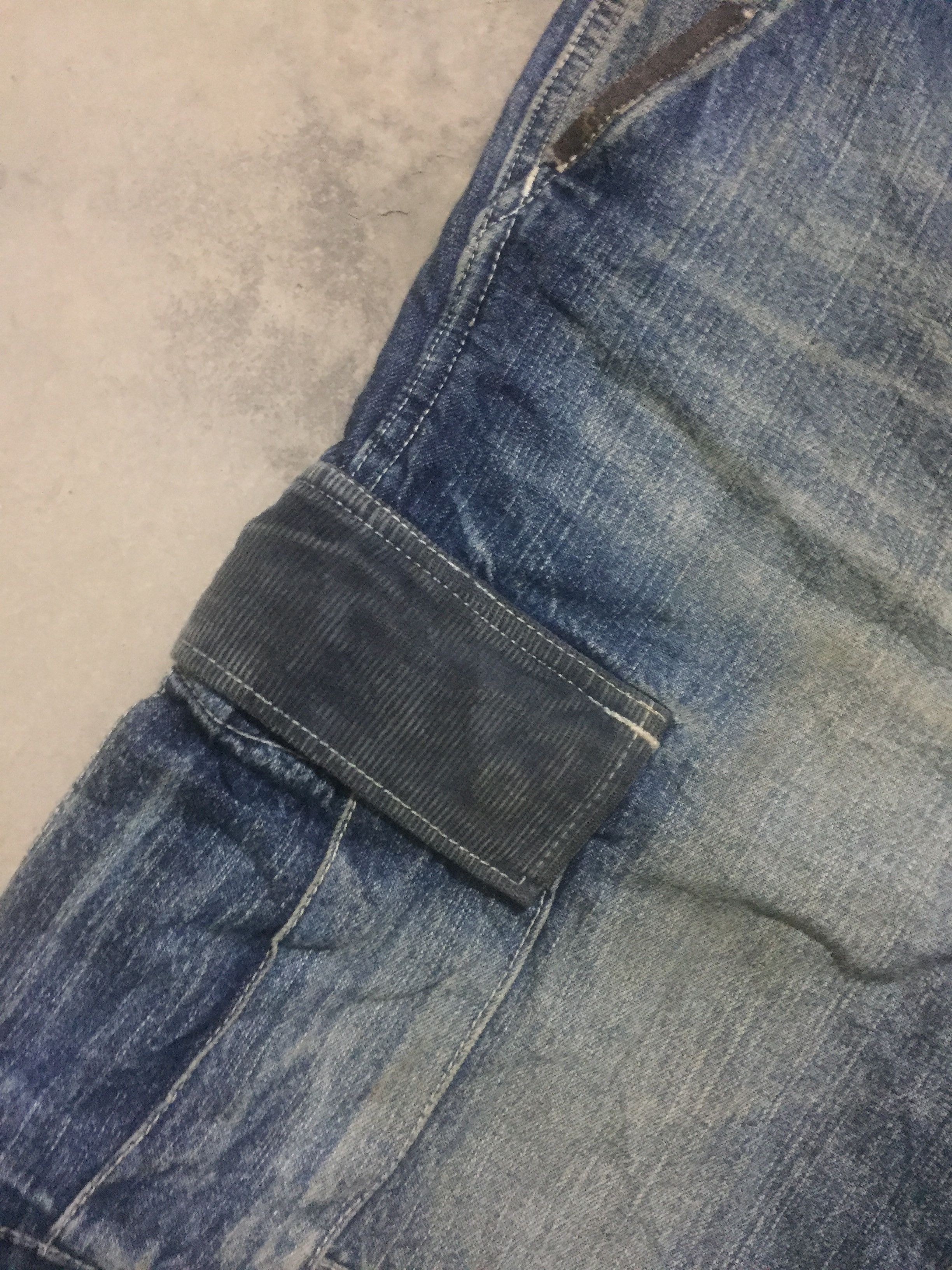 Japanese Brand Tender Japan Jeans Design Pocket Size US 35 - 5 Thumbnail