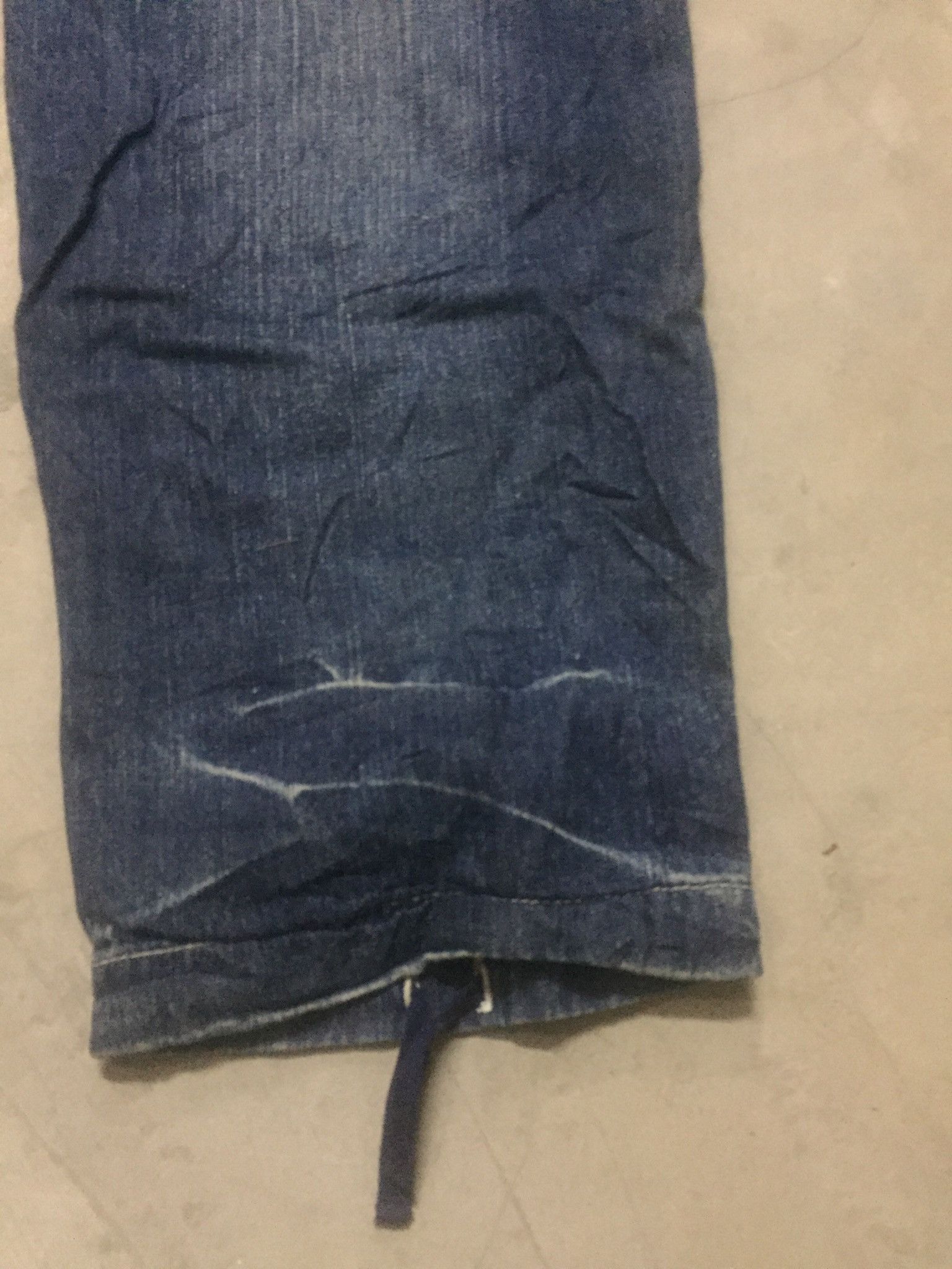 Japanese Brand Tender Japan Jeans Design Pocket Size US 35 - 13 Thumbnail