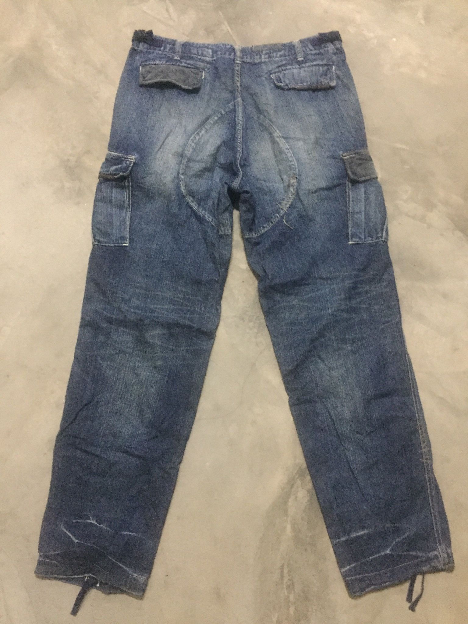 Japanese Brand Tender Japan Jeans Design Pocket Size US 35 - 9 Thumbnail