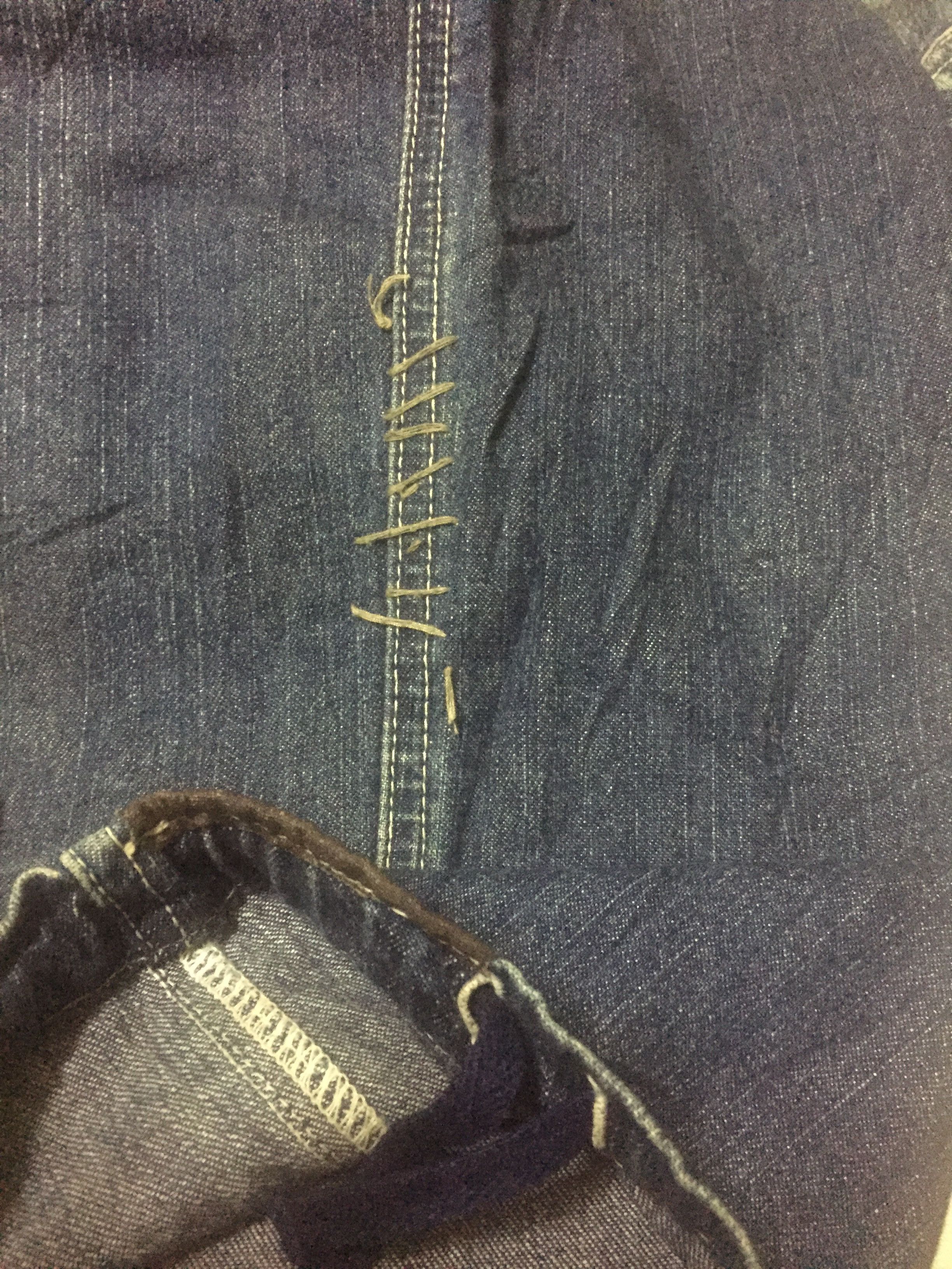 Japanese Brand Tender Japan Jeans Design Pocket Size US 35 - 15 Thumbnail