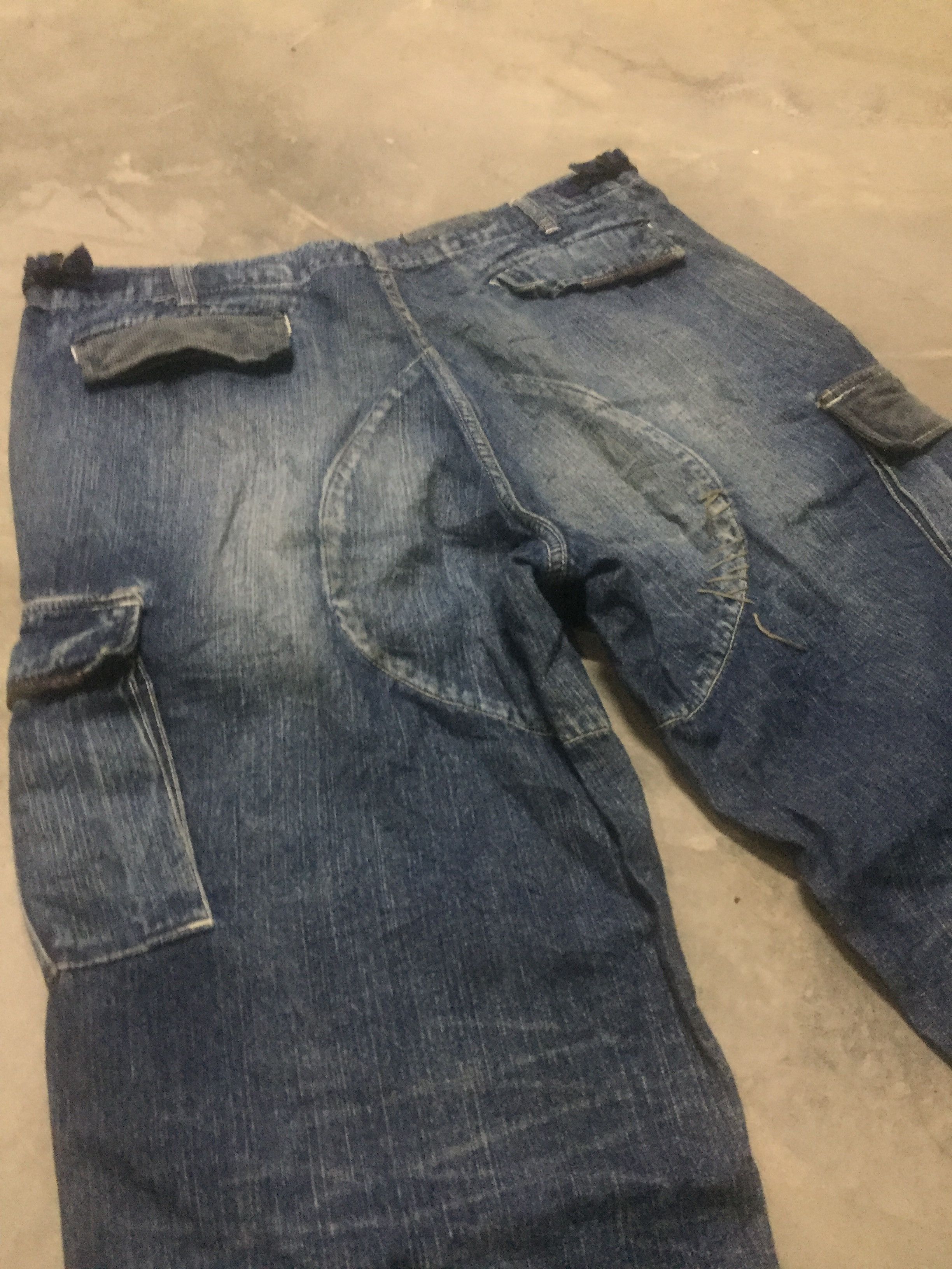 Japanese Brand Tender Japan Jeans Design Pocket Size US 35 - 10 Thumbnail