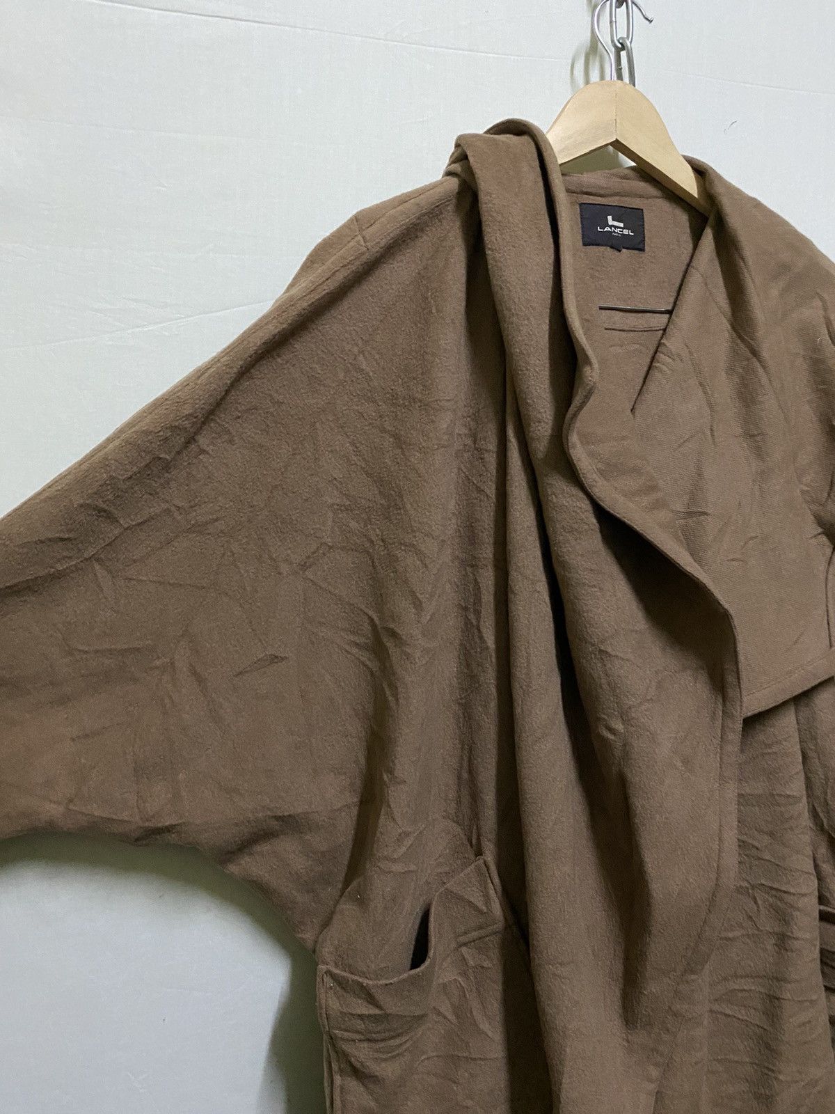 Lancel Lancel Wool Cloak Vintage Size US L / EU 52-54 / 3 - 3 Thumbnail