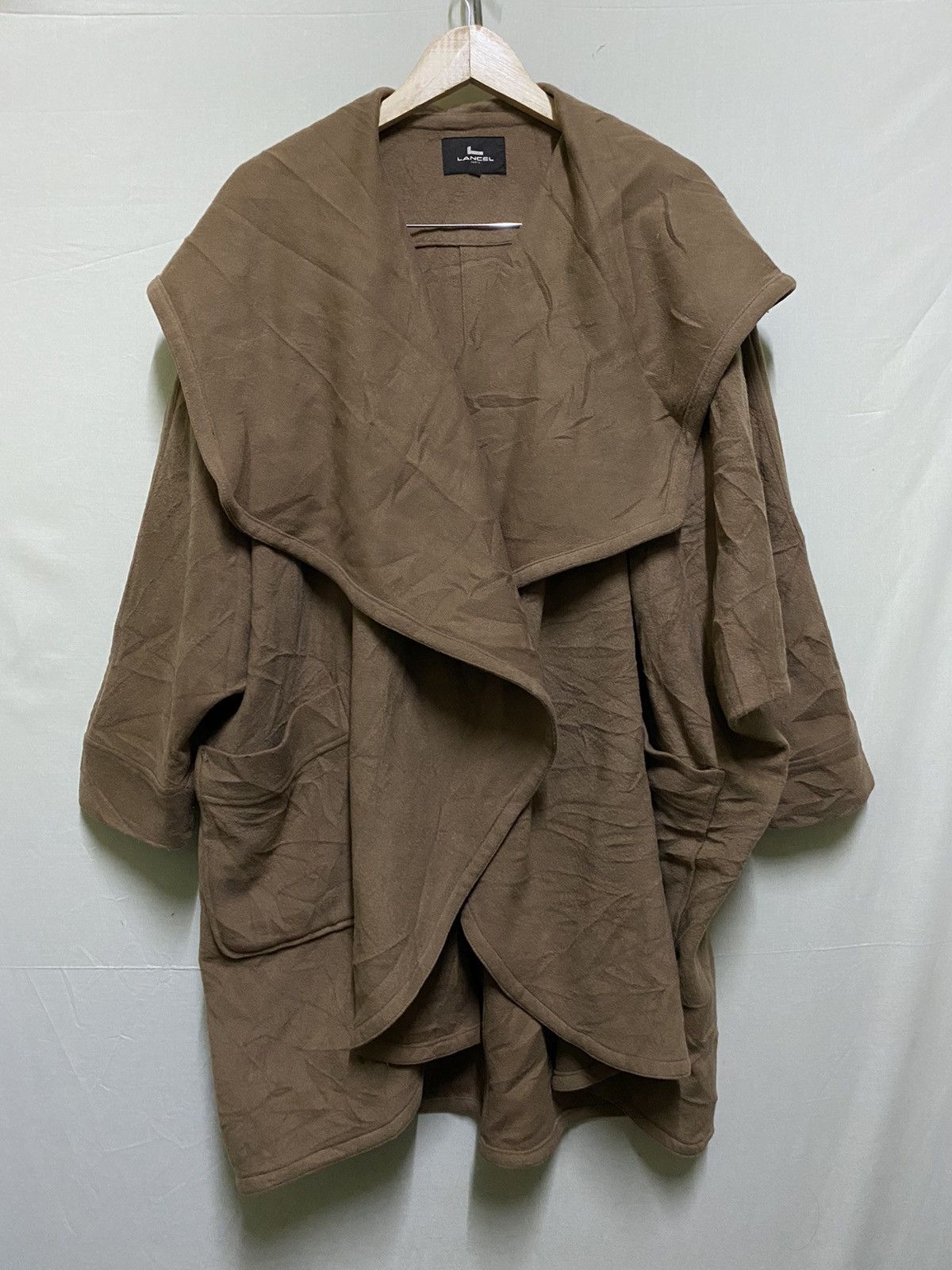 Lancel Lancel Wool Cloak Vintage Size US L / EU 52-54 / 3 - 1 Thumbnail