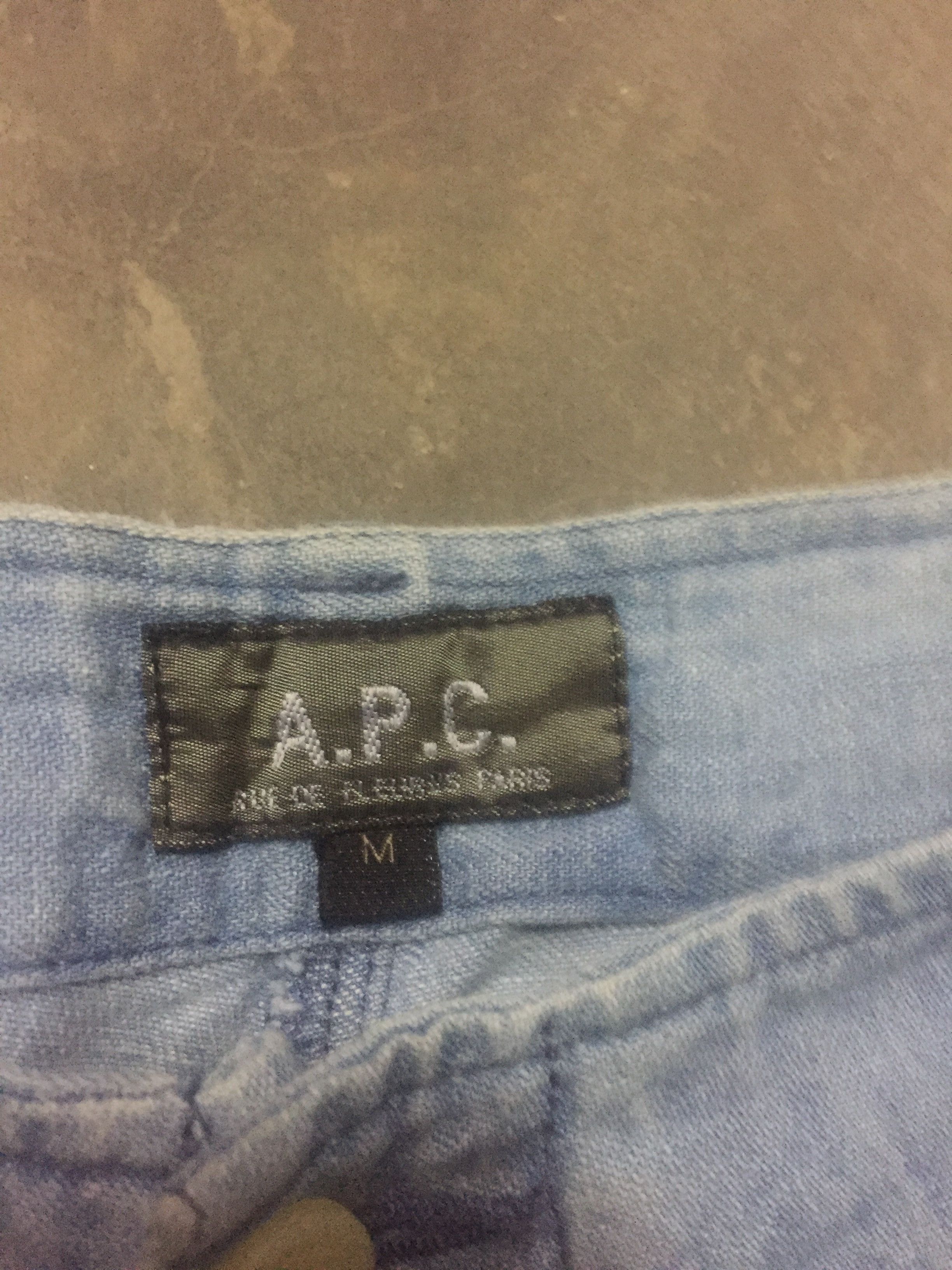 A.P.C. A.P.C Pants Faded Size US 34 / EU 50 - 4 Thumbnail